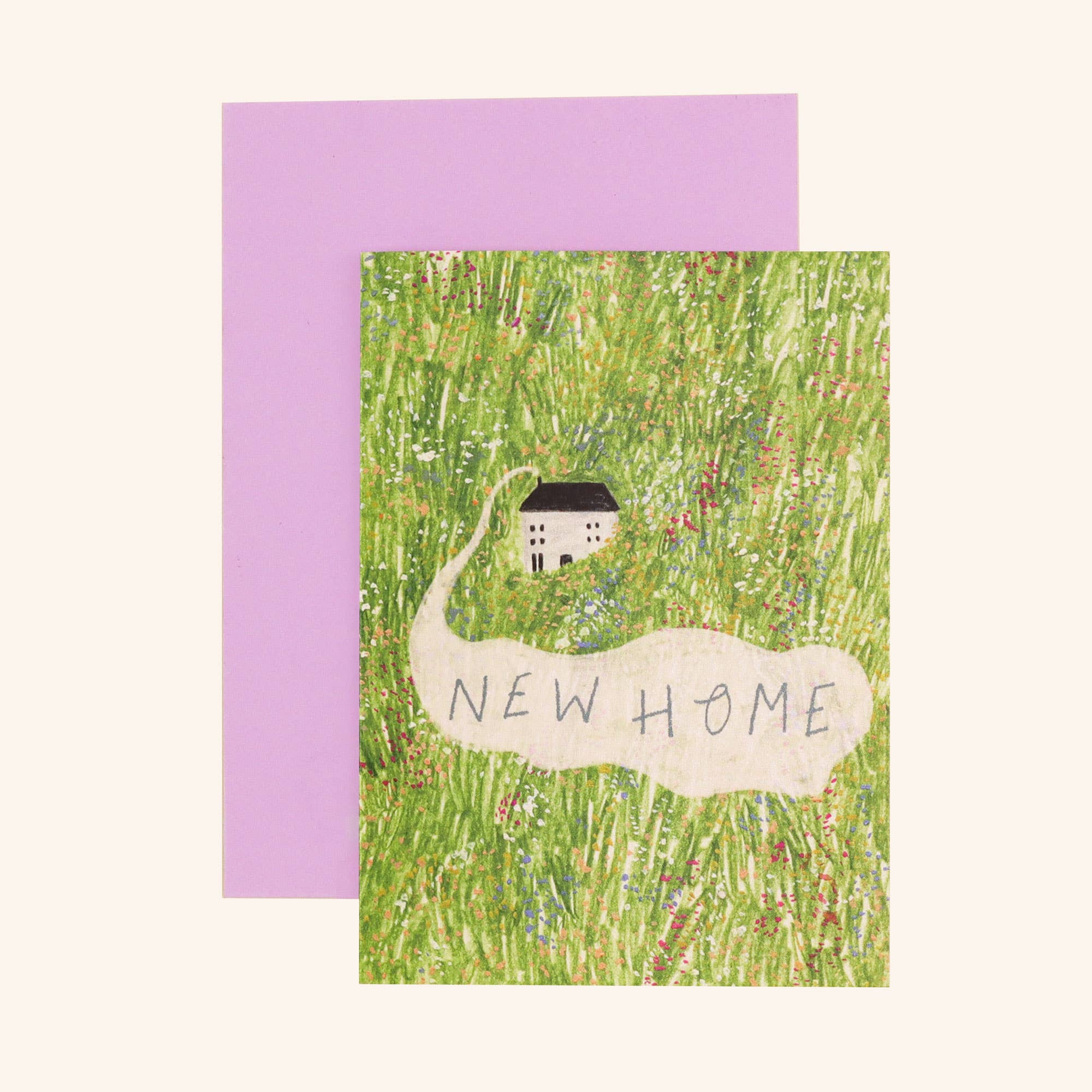 New Home Greeting Card | Floral Card | Housewarming | Cosy | A6 Greetings Card
