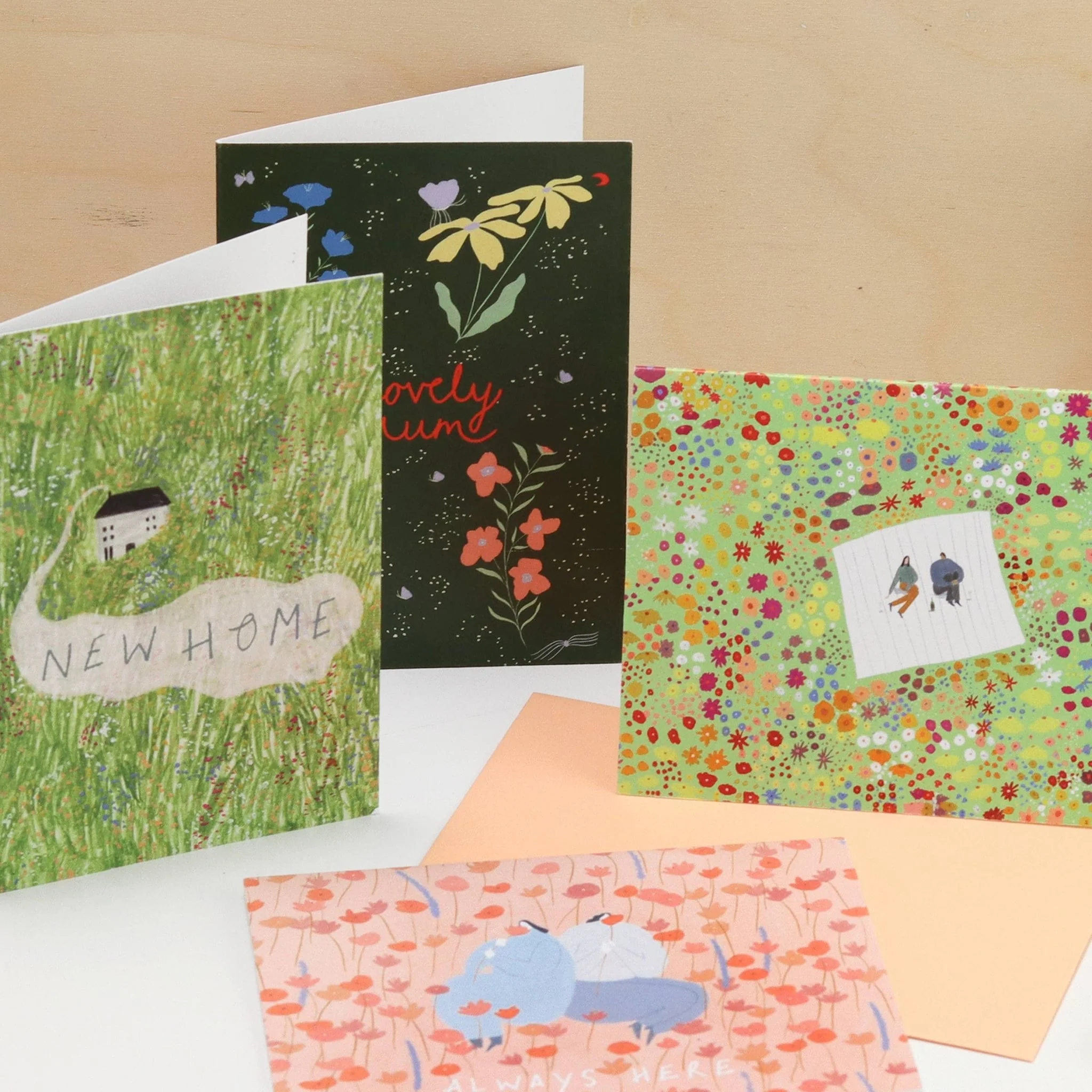 New Home Greeting Card | Floral Card | Housewarming | Cosy | A6 Greetings Card - Image 5