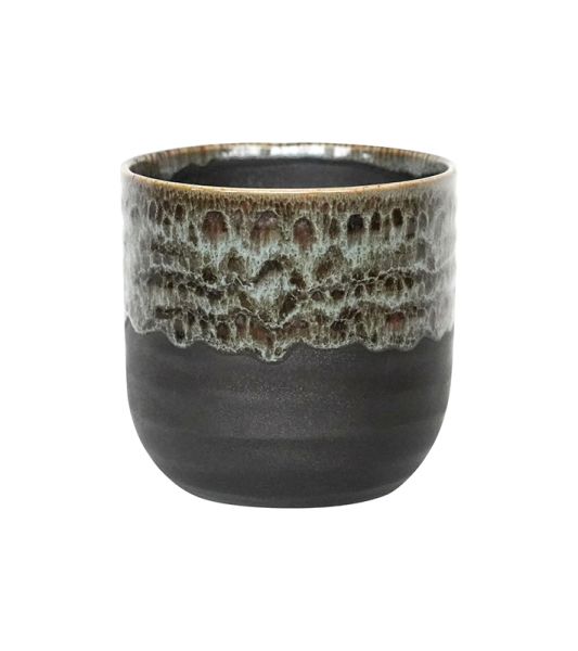 Olivine Reactive Glaze Planter