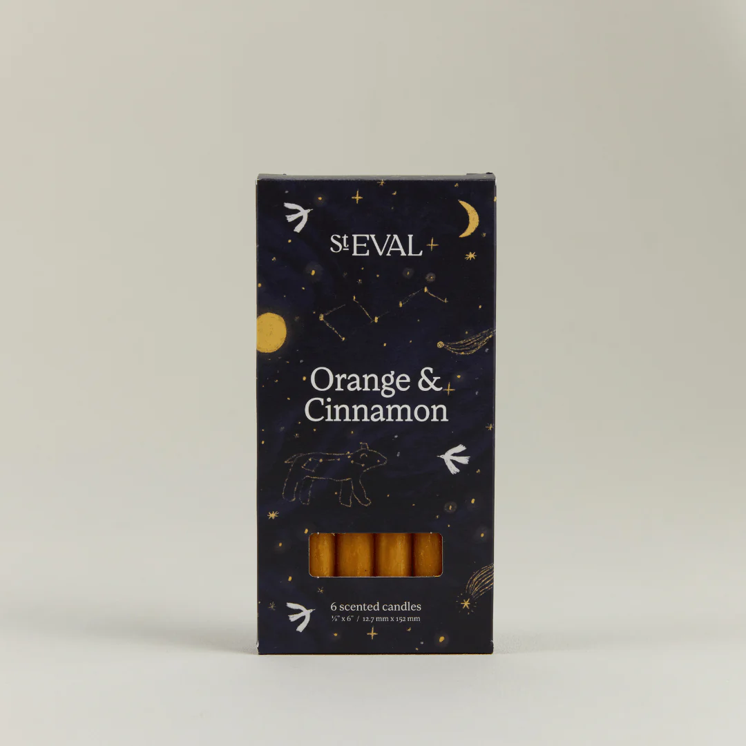 Orange & Cinnamon Mini Fragranced Festive Candles