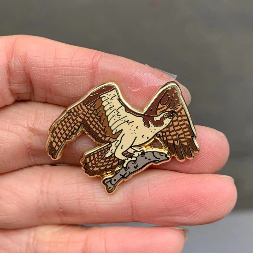 Osprey Enamel Pin – Designed by Ferne Creative - Image 4