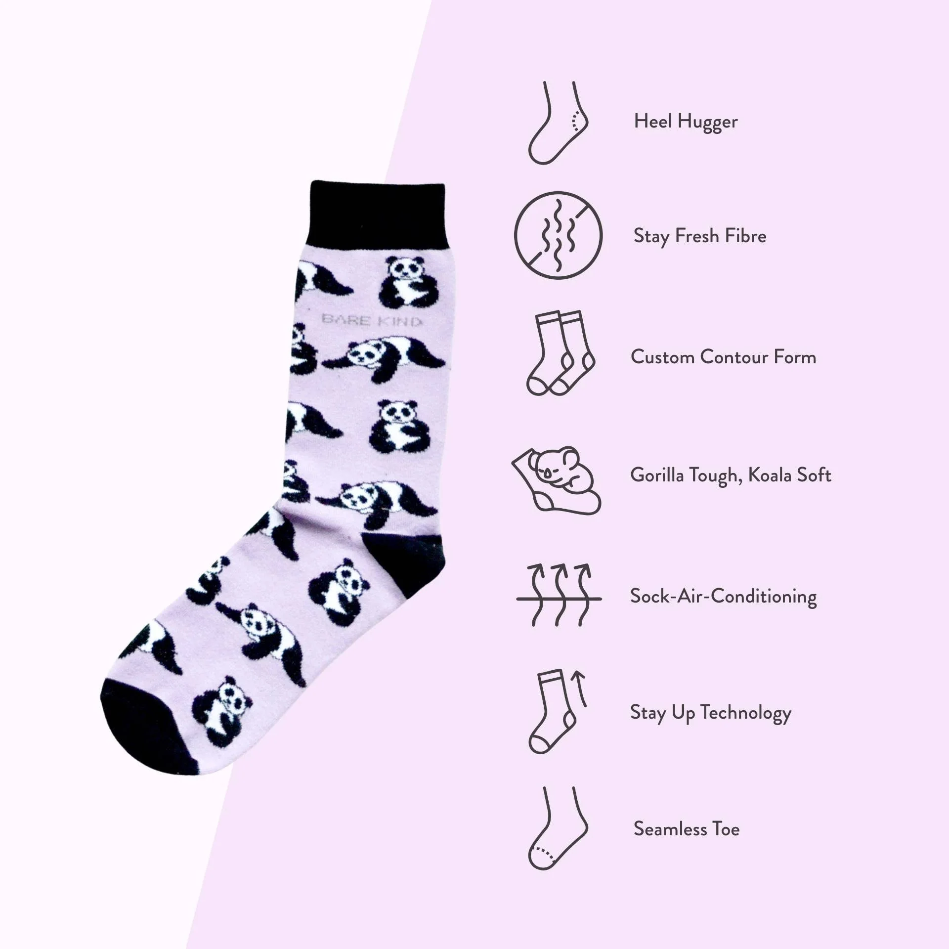 Panda Bamboo Socks - Image 7