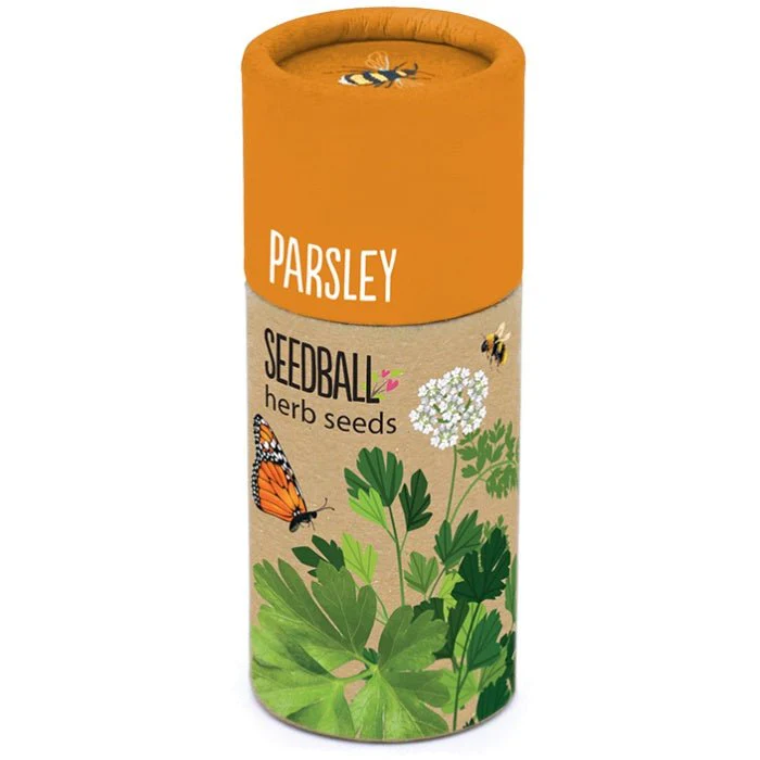 Parsley Herb Garden Seedball Tubes
