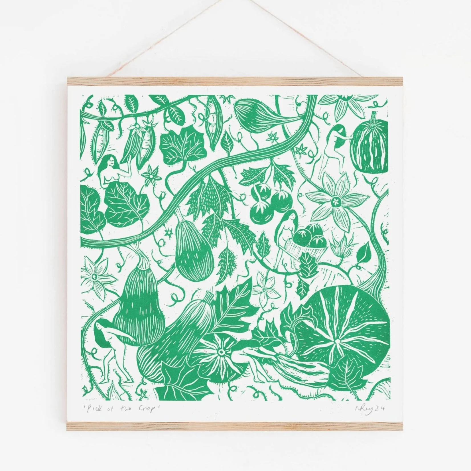 Pick of the Crop Risograph Art Print