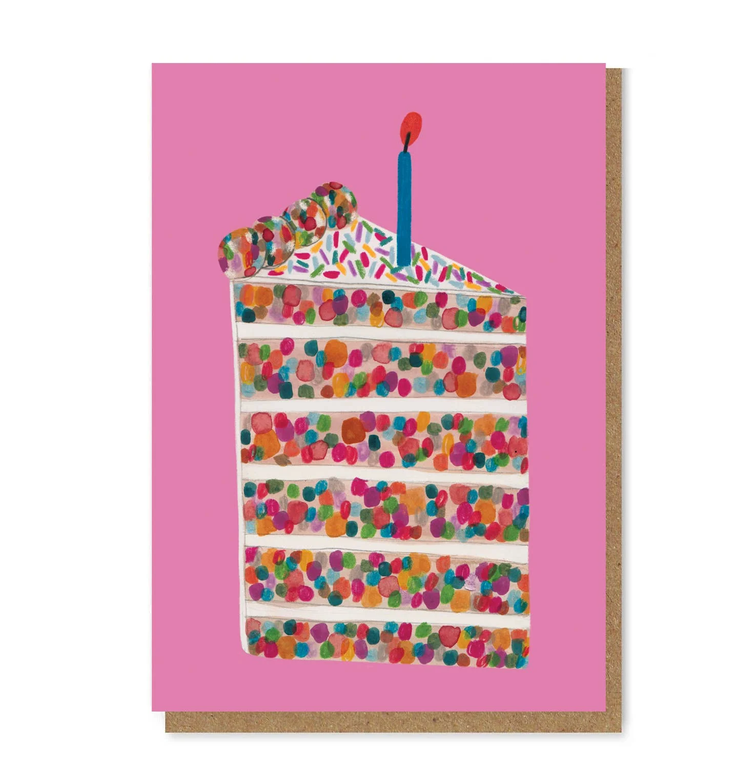 Piece of Cake Greetings Card