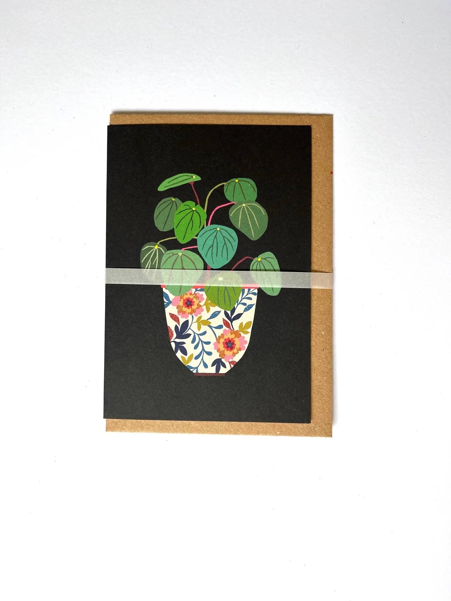 Pilea Greetings Card - Image 3