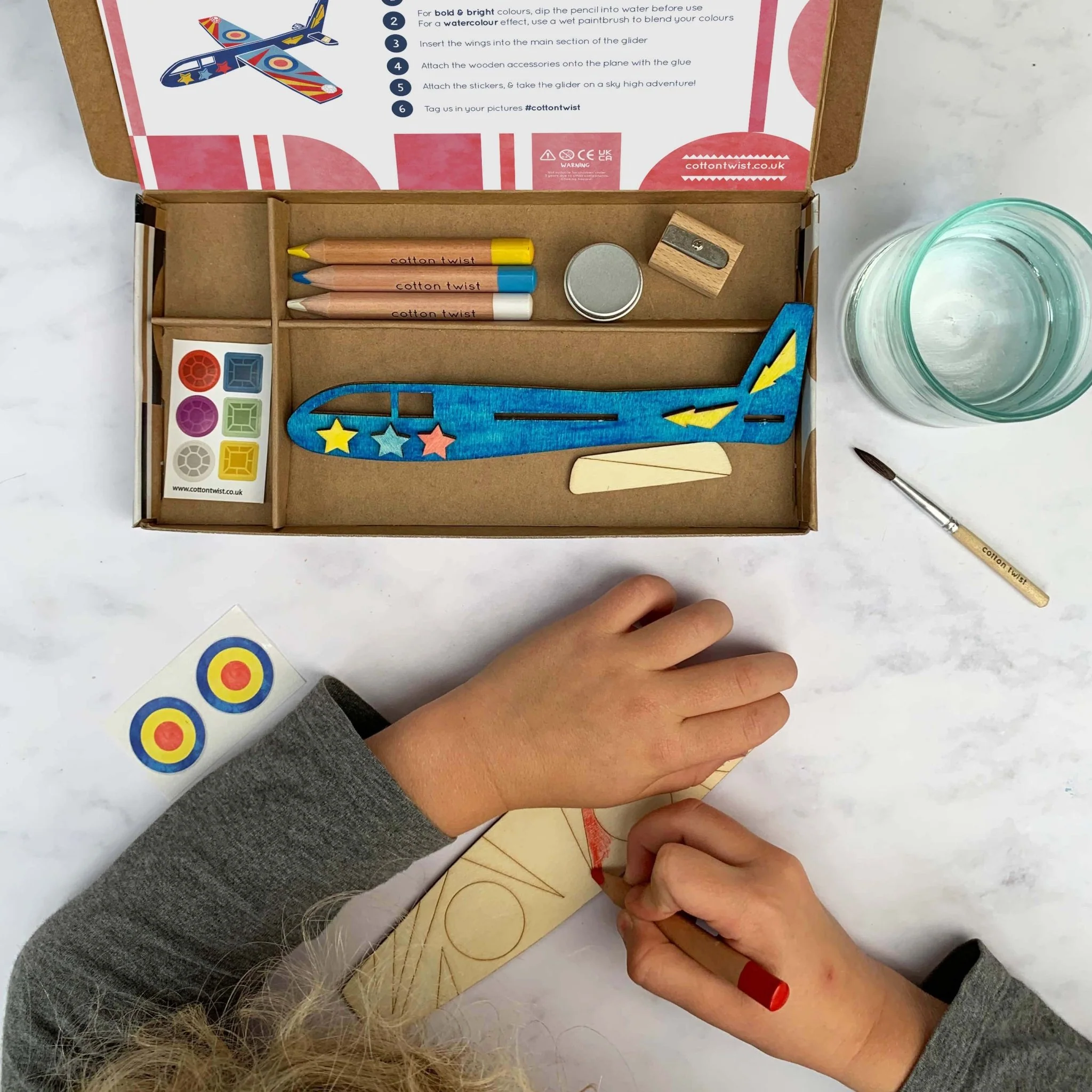 Plane Craft Kit Activity Box - Image 2