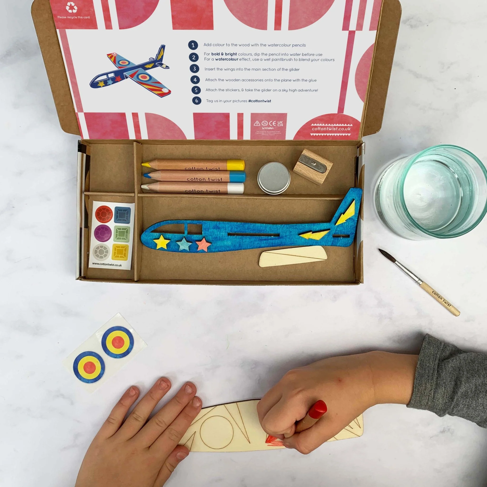 Plane Craft Kit Activity Box - Image 4
