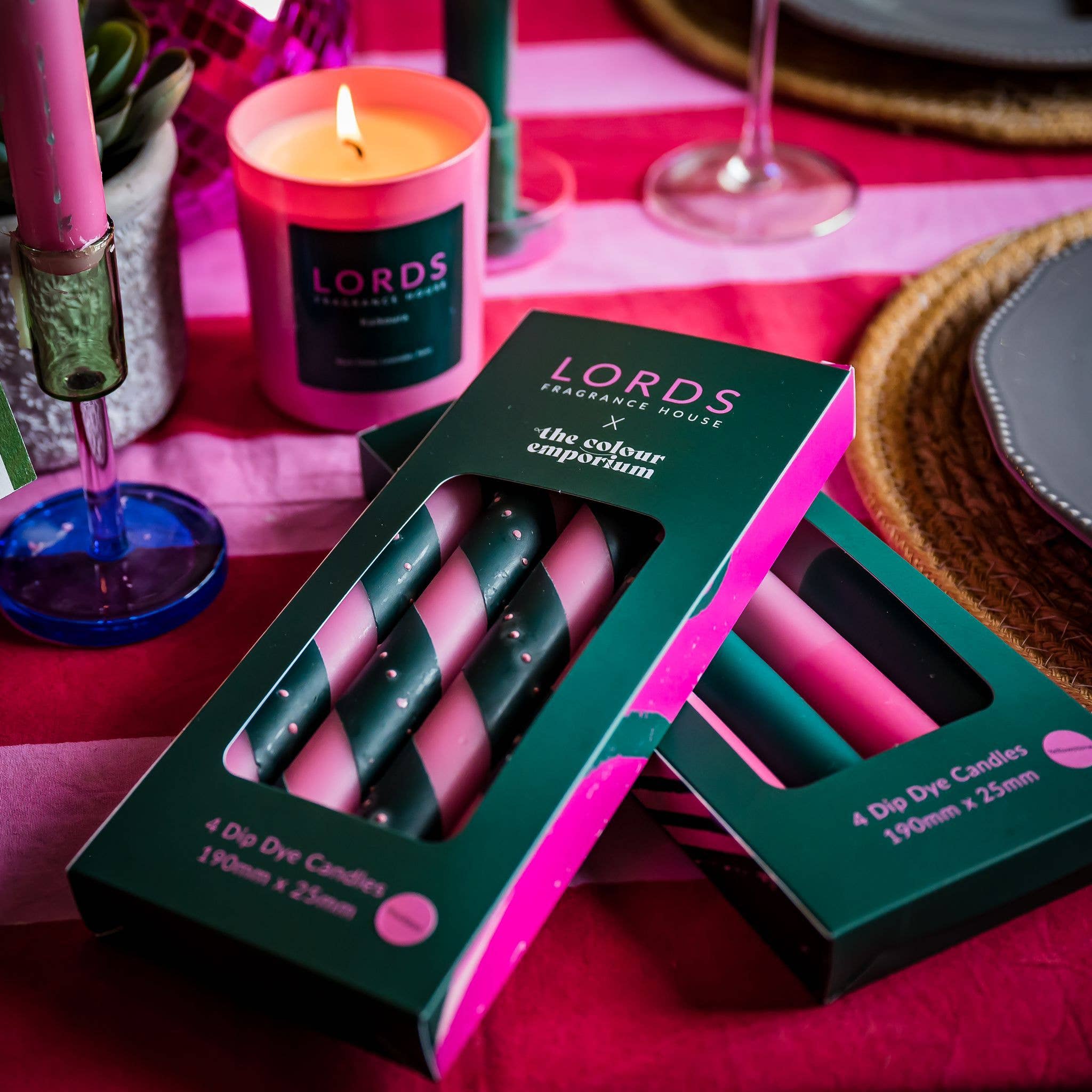 Positano 4 pack collab hand dipped candles - Image 2