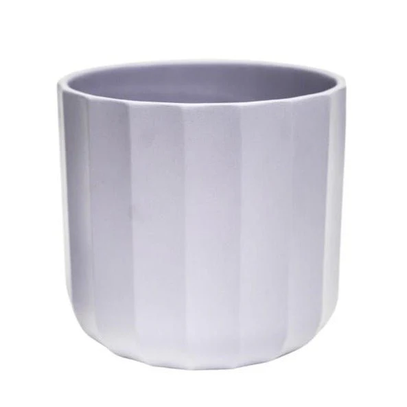 Positano Lilac Purple Geometric Planter