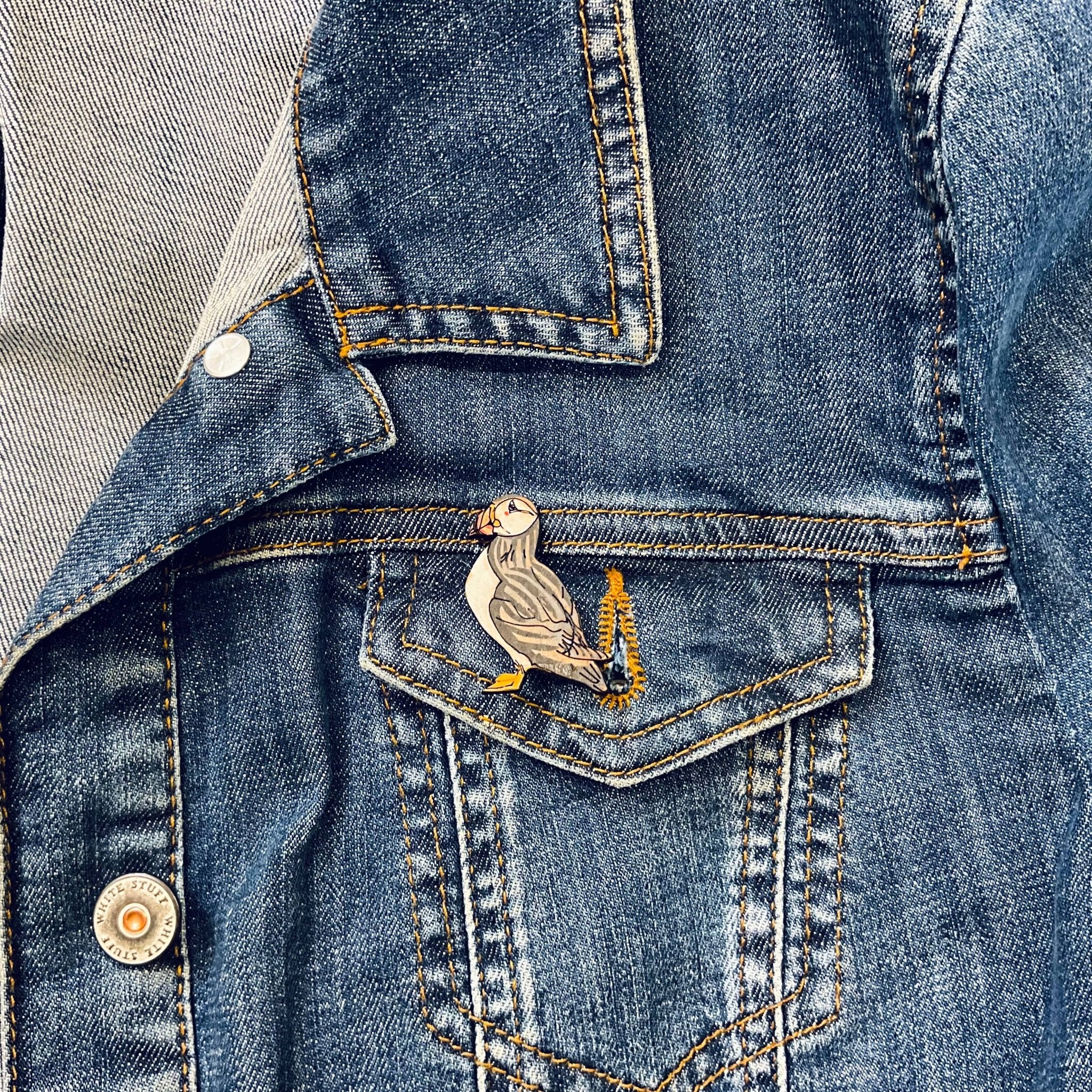 Puffin Mini Pin Brooches - Image 5