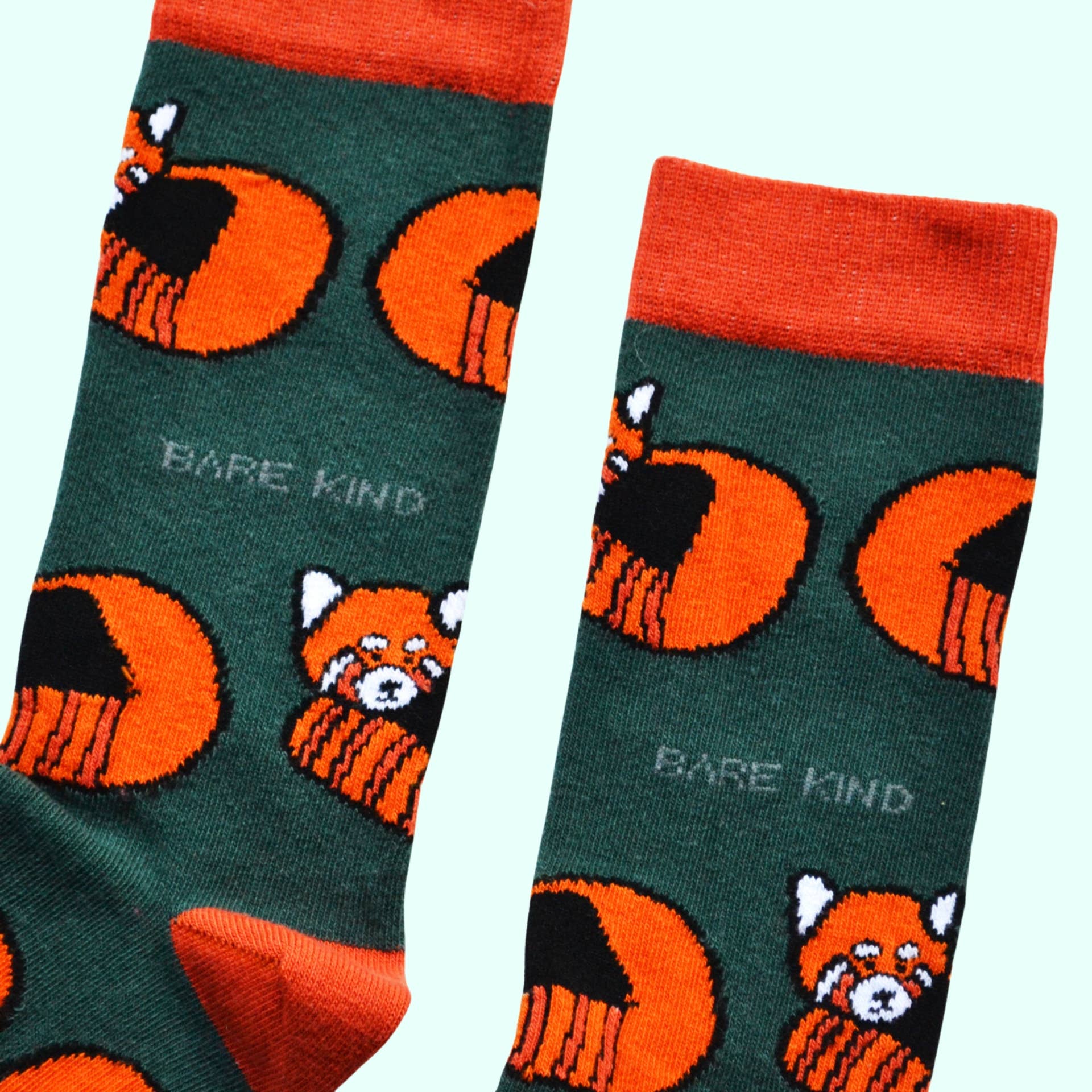 Red Panda Bamboo Socks - Image 3