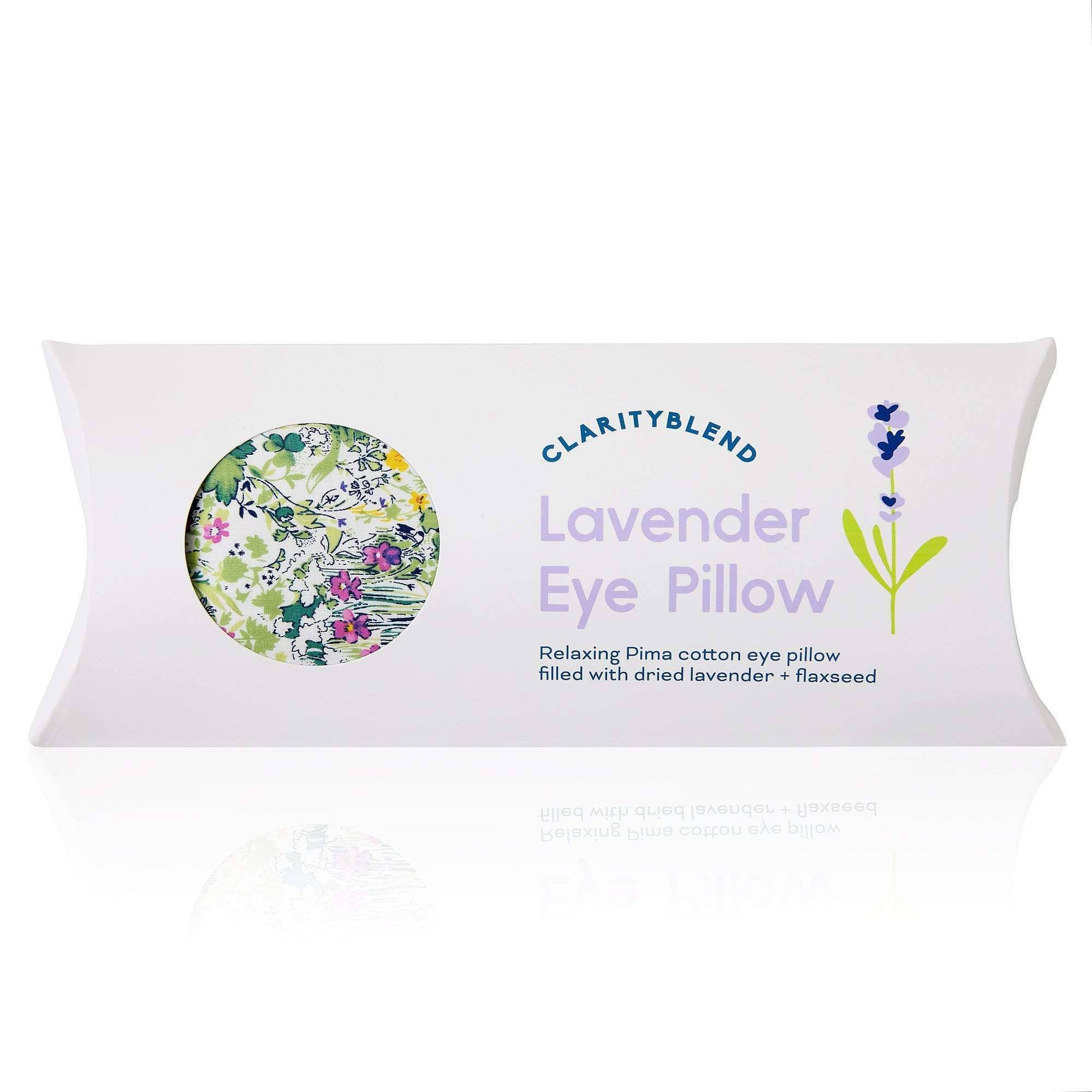 Relaxation Lavender Eye Pillow Green Garden Pattern - Image 2