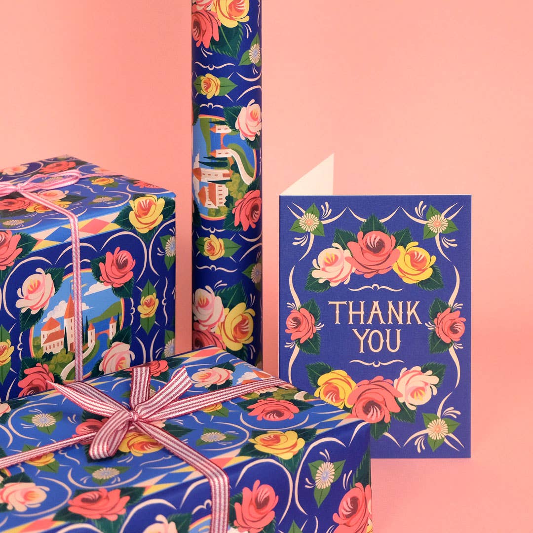 Roses & Castles - Thank You | Thank you card | Gratitude, floral - Image 3