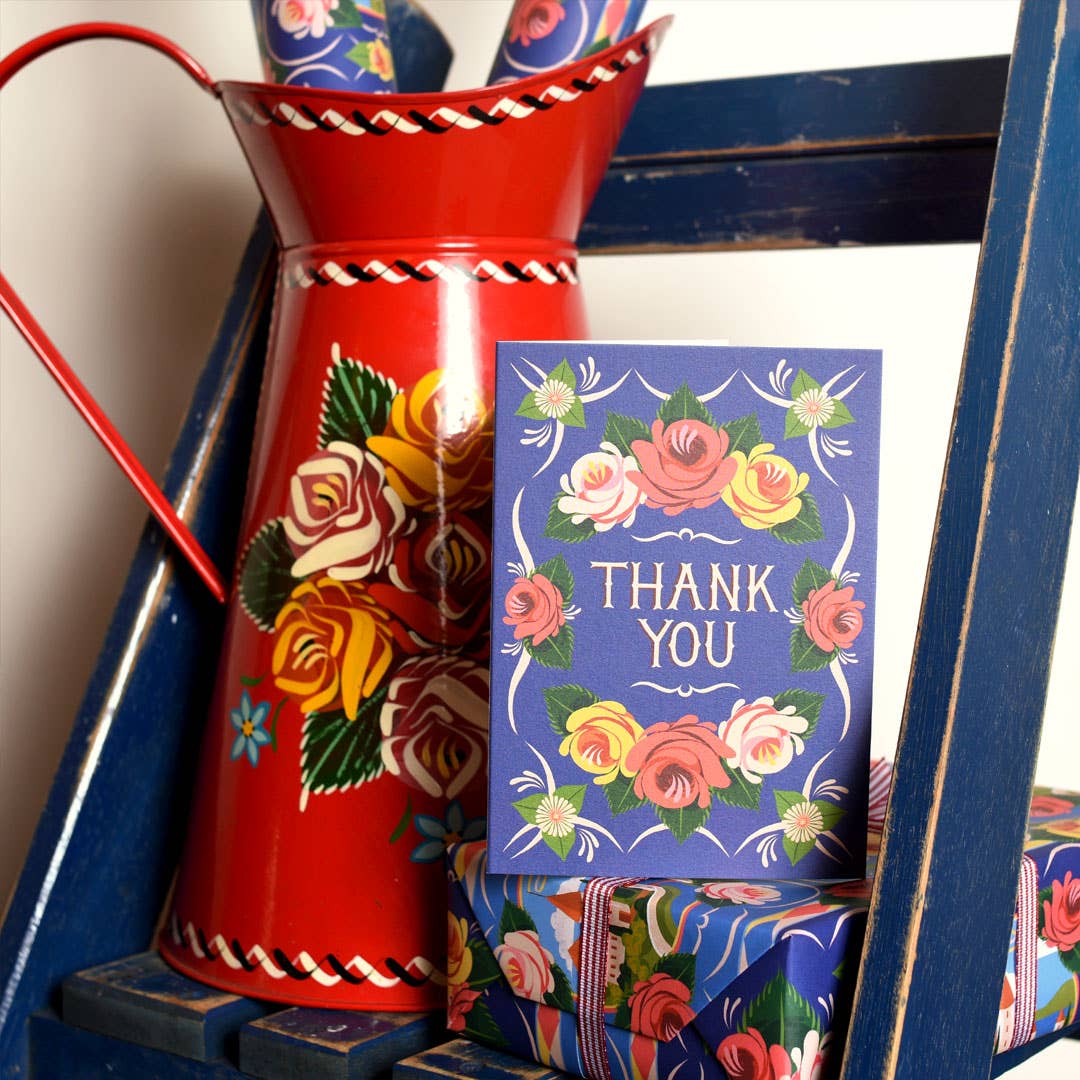 Roses & Castles - Thank You | Thank you card | Gratitude, floral - Image 4