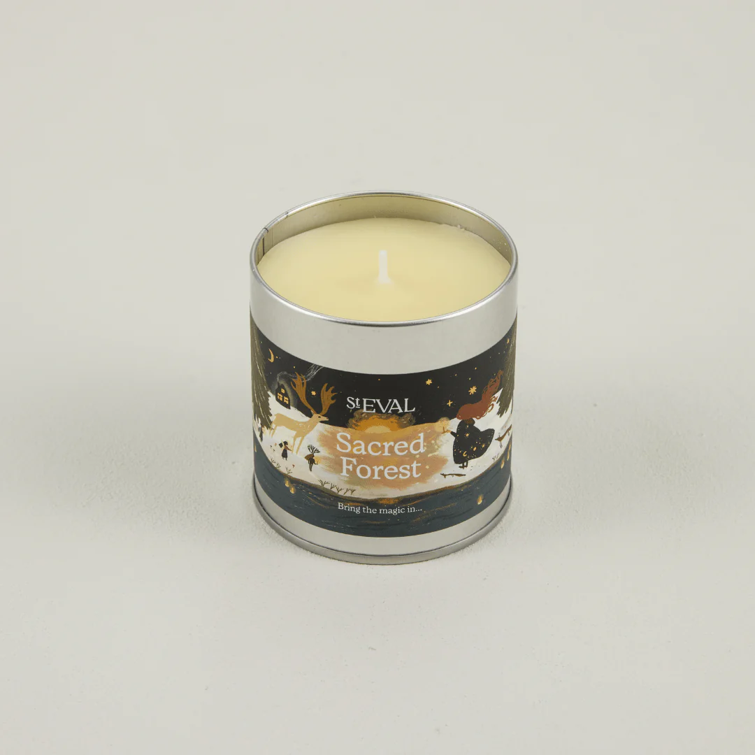 Sacred Forest Scented Christmas Tin Candle - Image 2