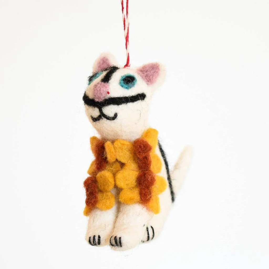 Niaski Salvador Catli Felt Decoration – Handmade Fair Trade