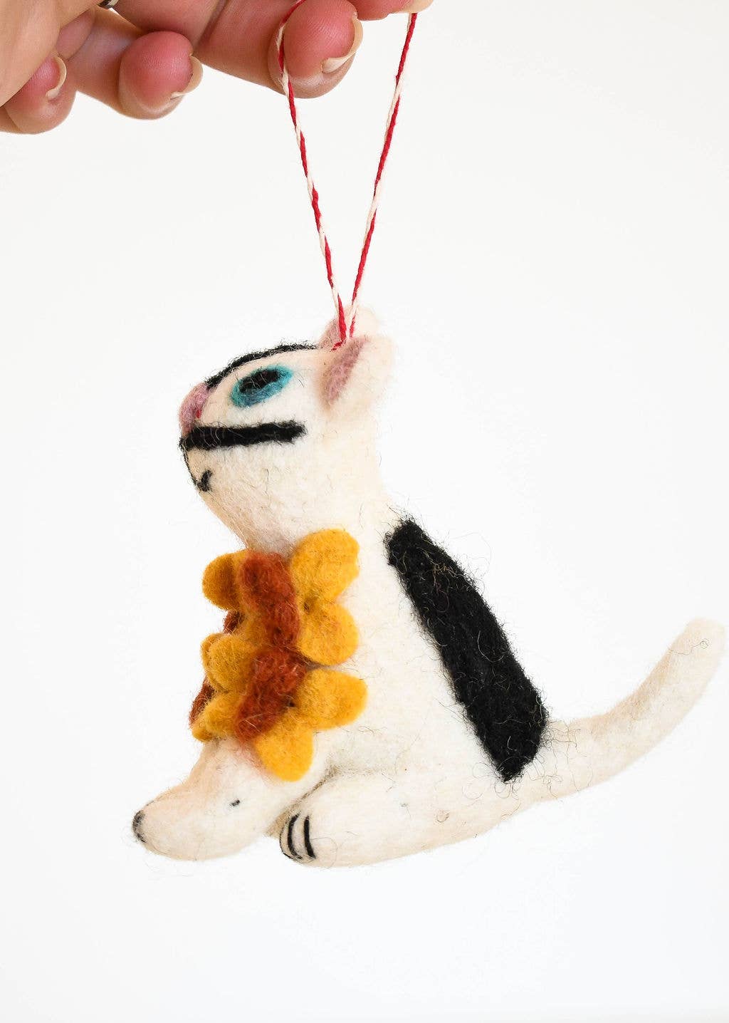 Niaski Salvador Catli Felt Decoration – Handmade Fair Trade - Image 2