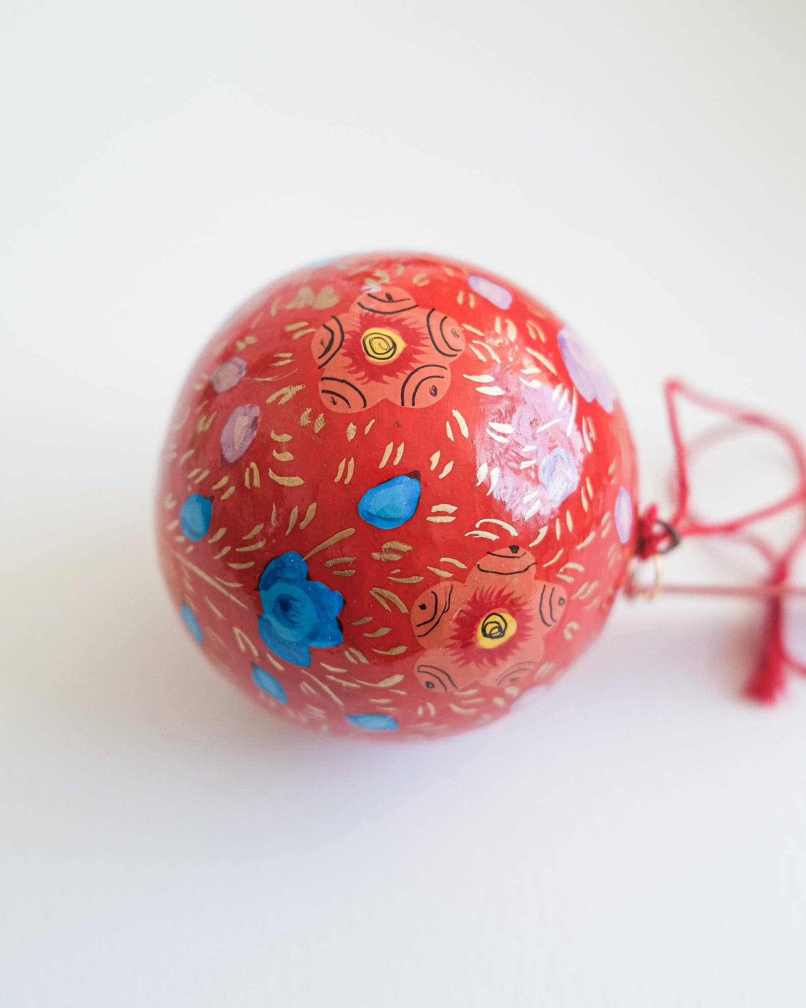 Scarlet Red and Blue Bauble - Image 3