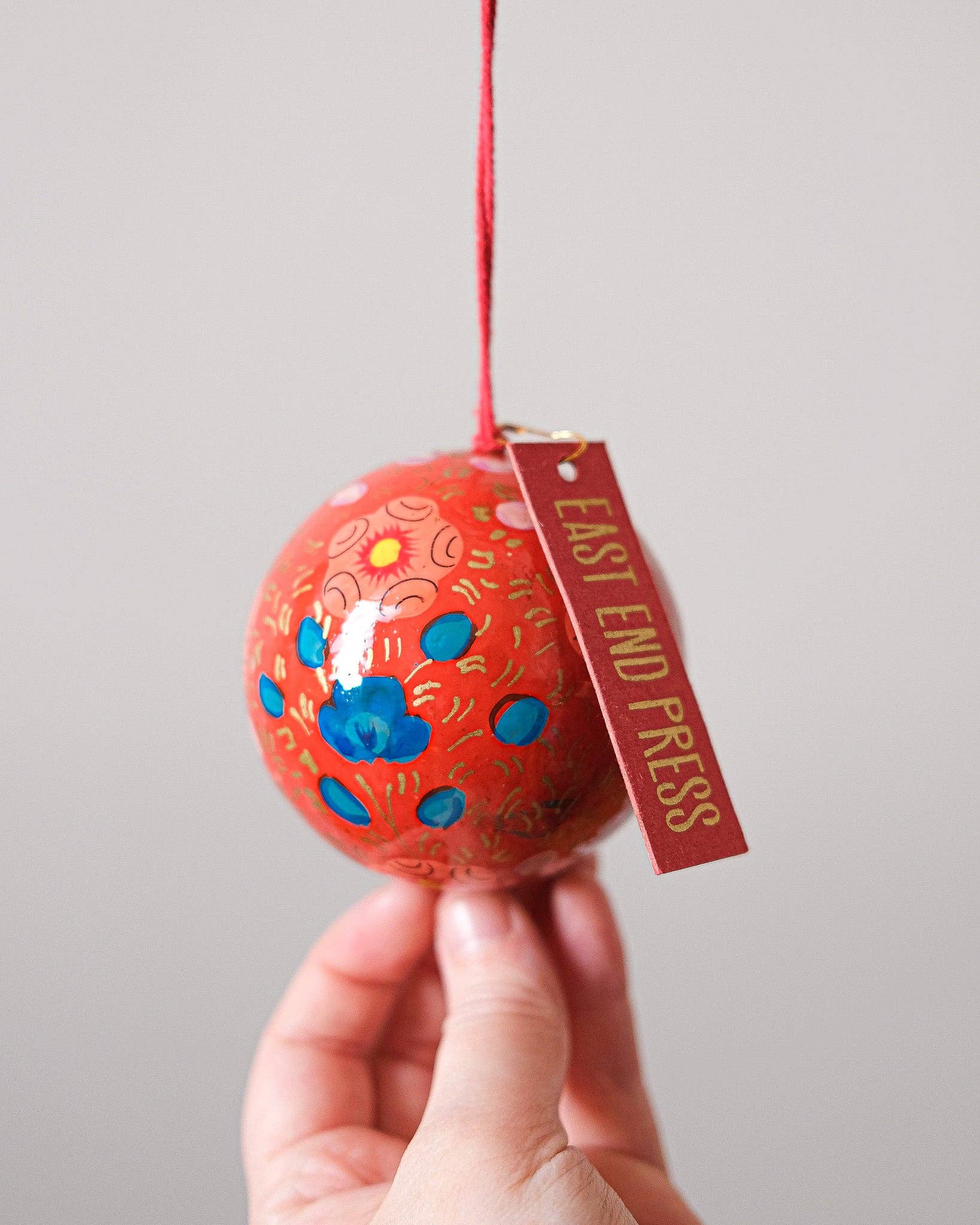 Scarlet Red and Blue Bauble - Image 5
