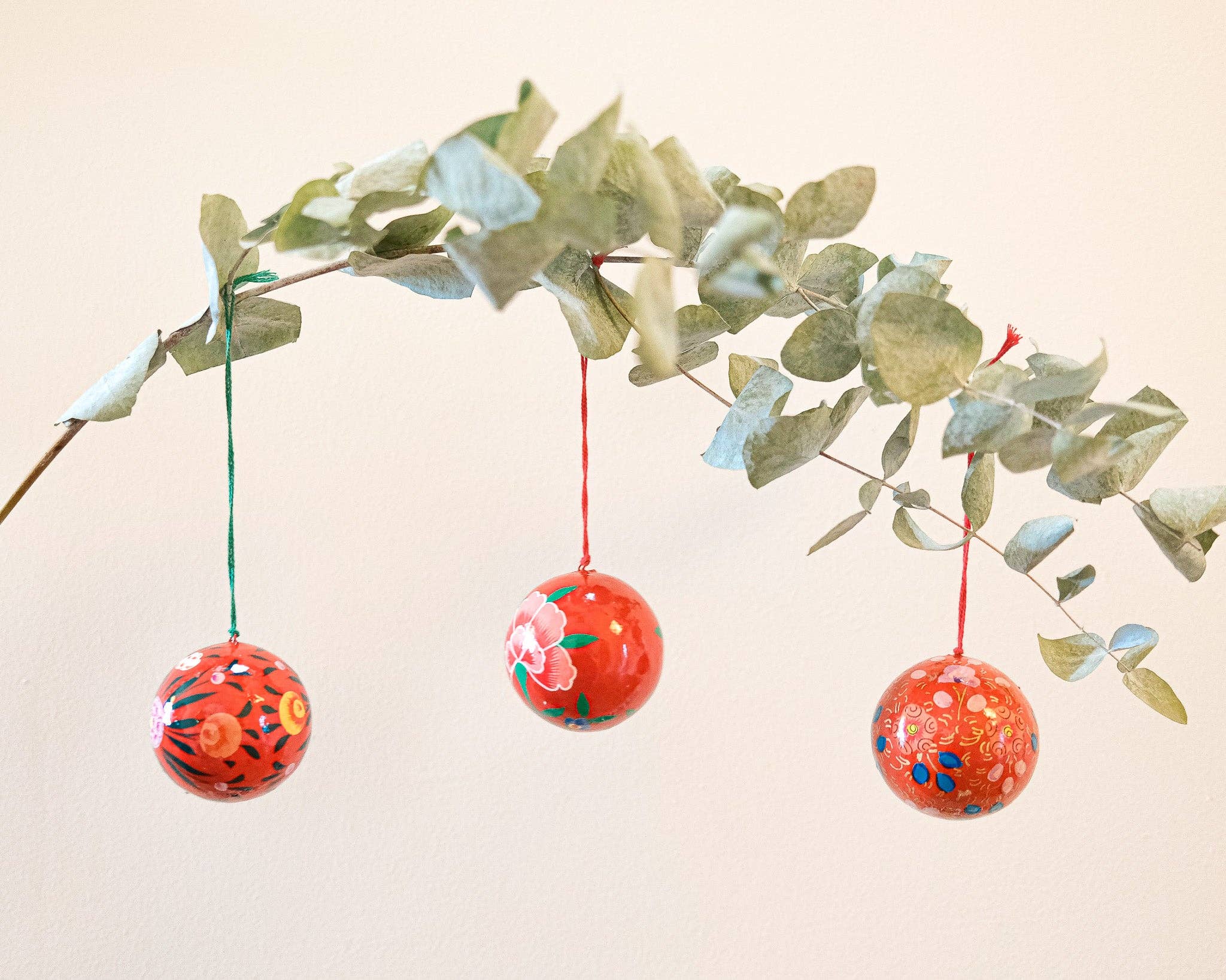 Scarlet Red and Blue Bauble - Image 6