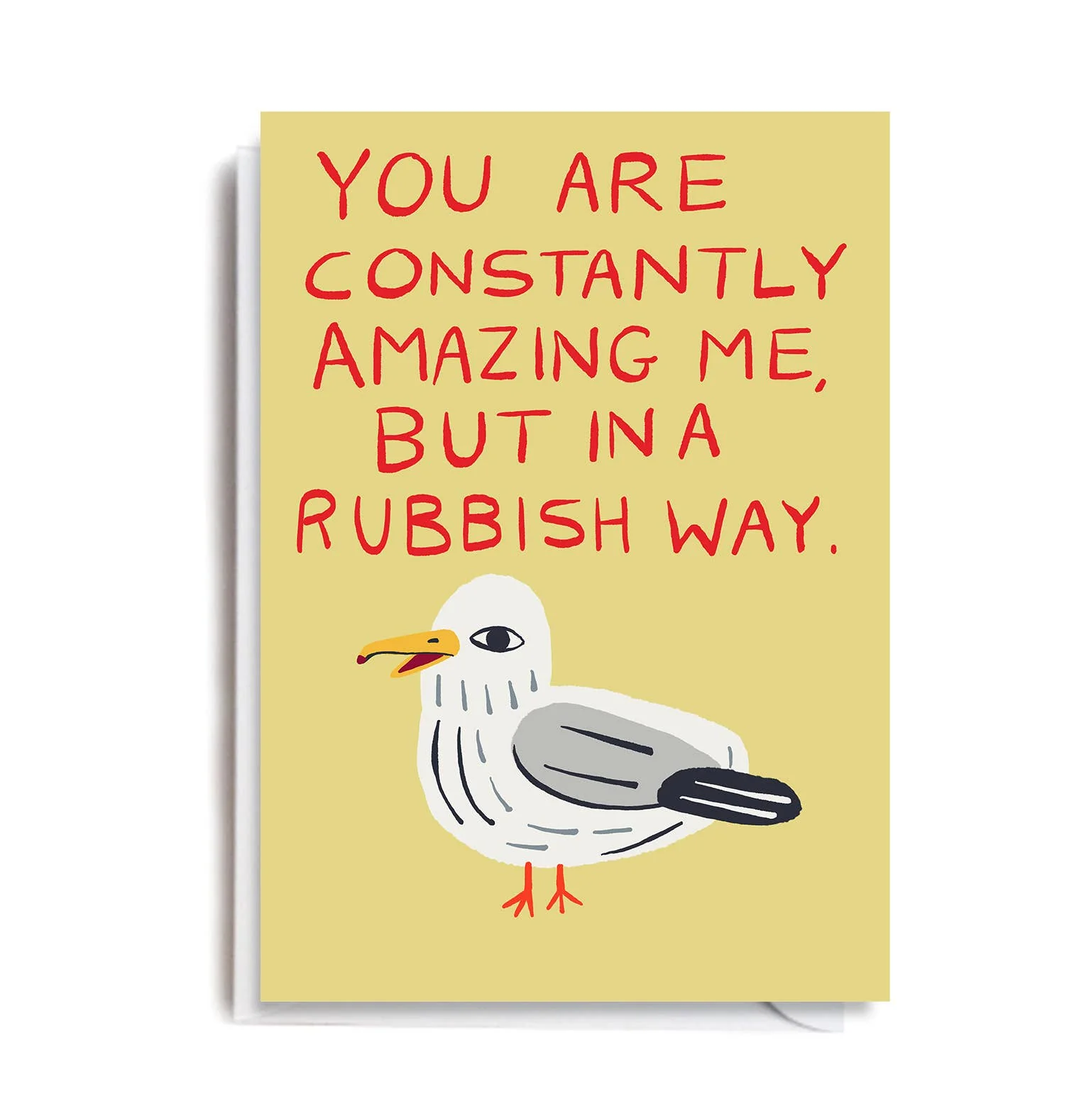 SEAGULL AMAZING Greetings Card