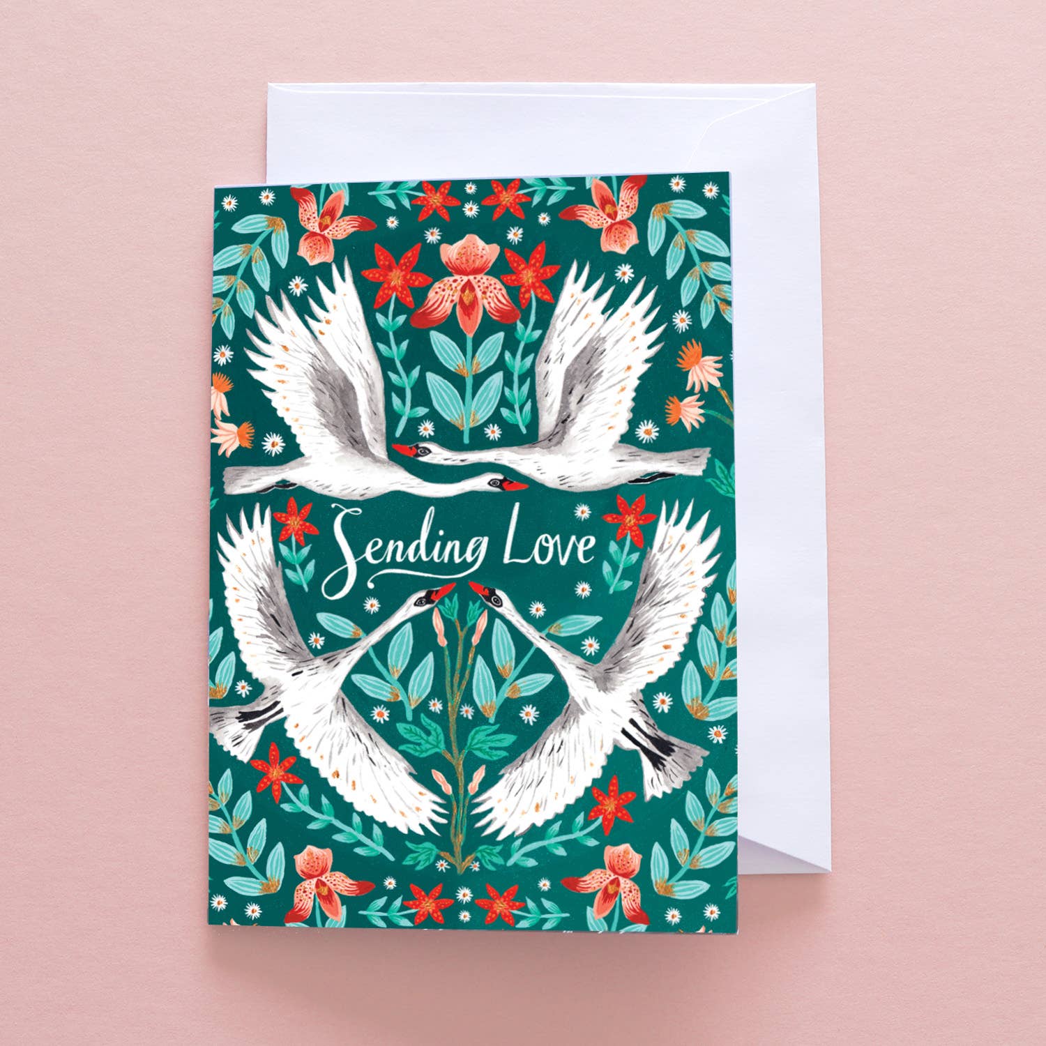 Sending Love Sympathy Greetings Card