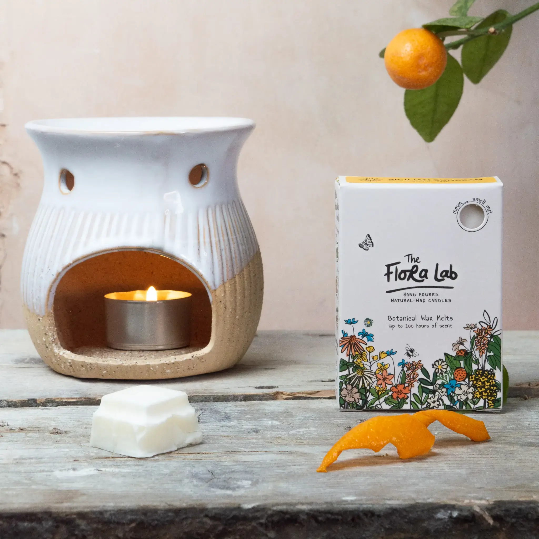 Sicilian Sunbeam Wax Melt Bar | Neroli. Mandarin. Basil - Image 4