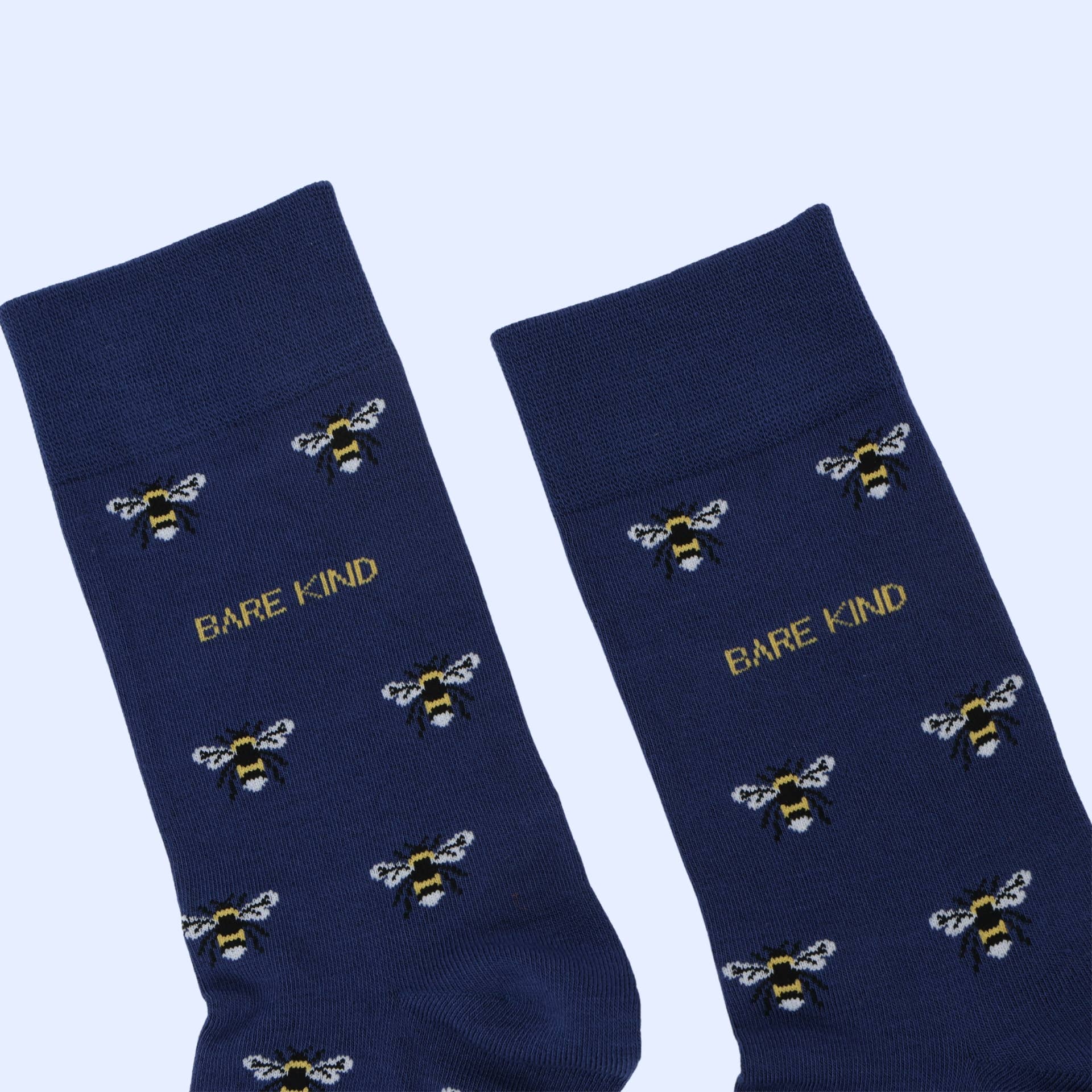 Small Motif Bee Bamboo Socks - Image 3