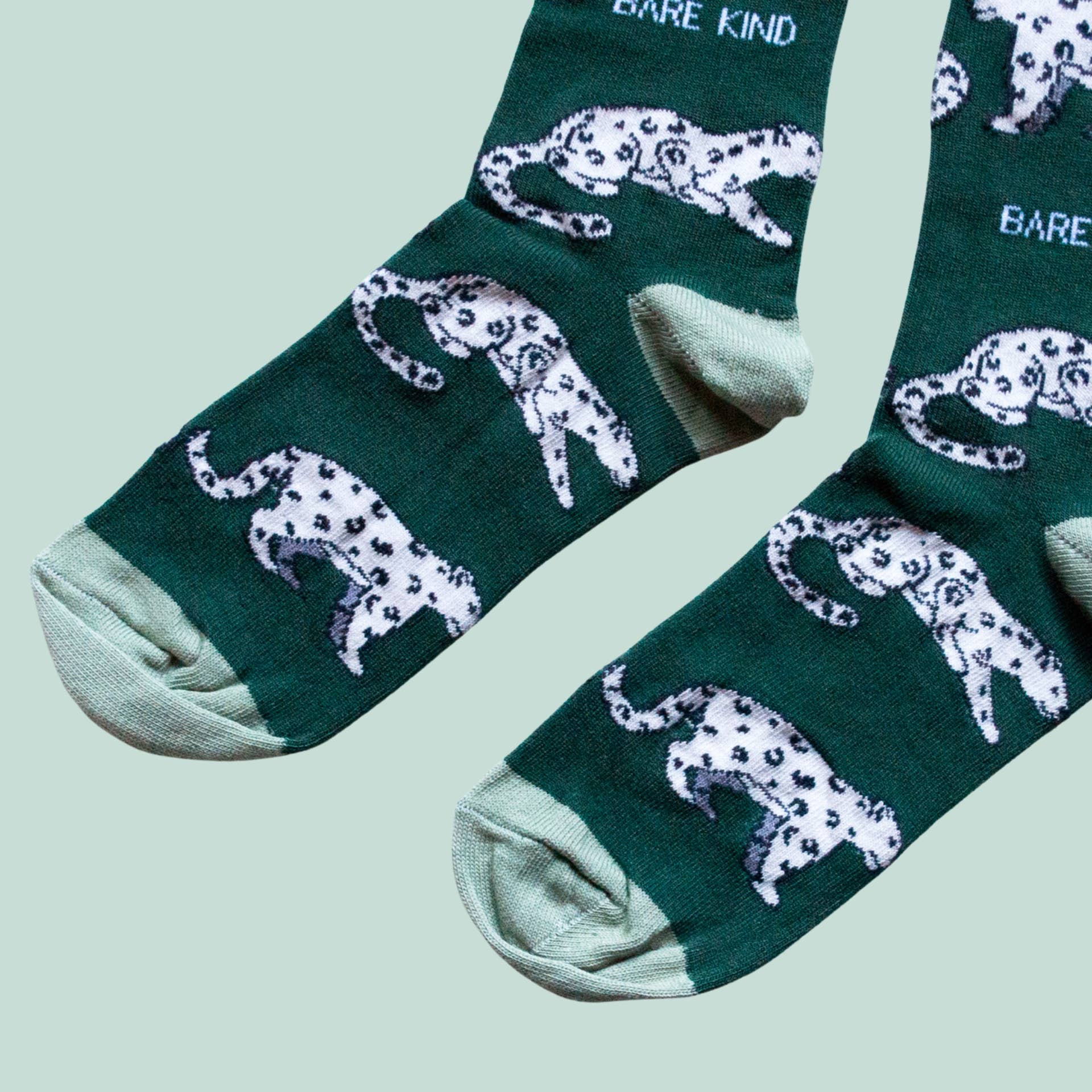 Snow Leopard Bamboo Socks - Image 4