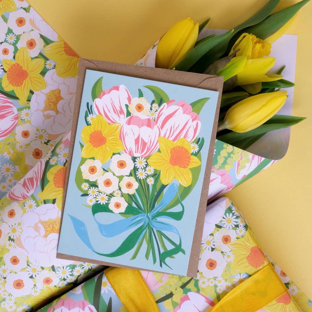 Spring Bouquet | Everyday greetings card | Floral - Image 3