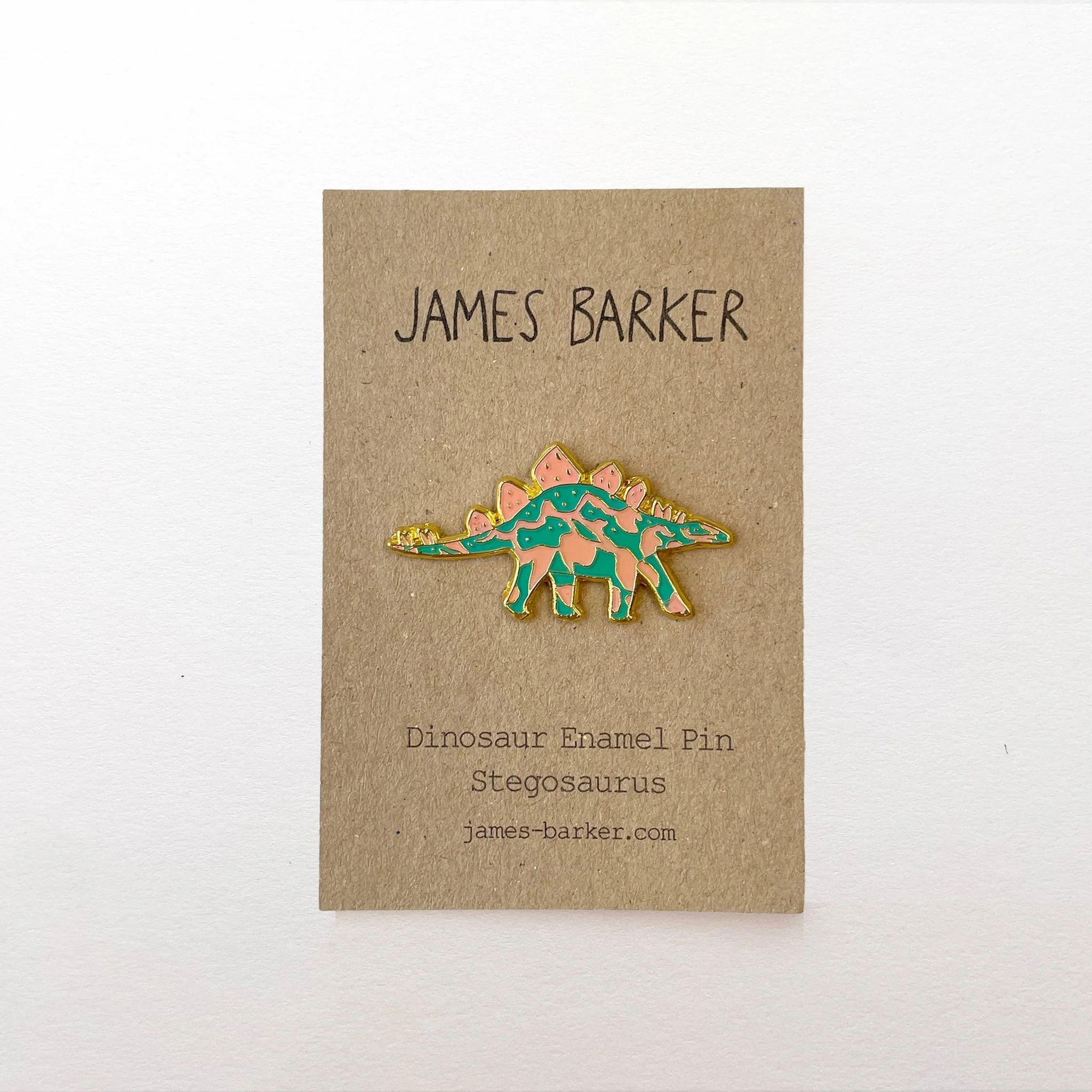 Stegosaurus Pin Badge