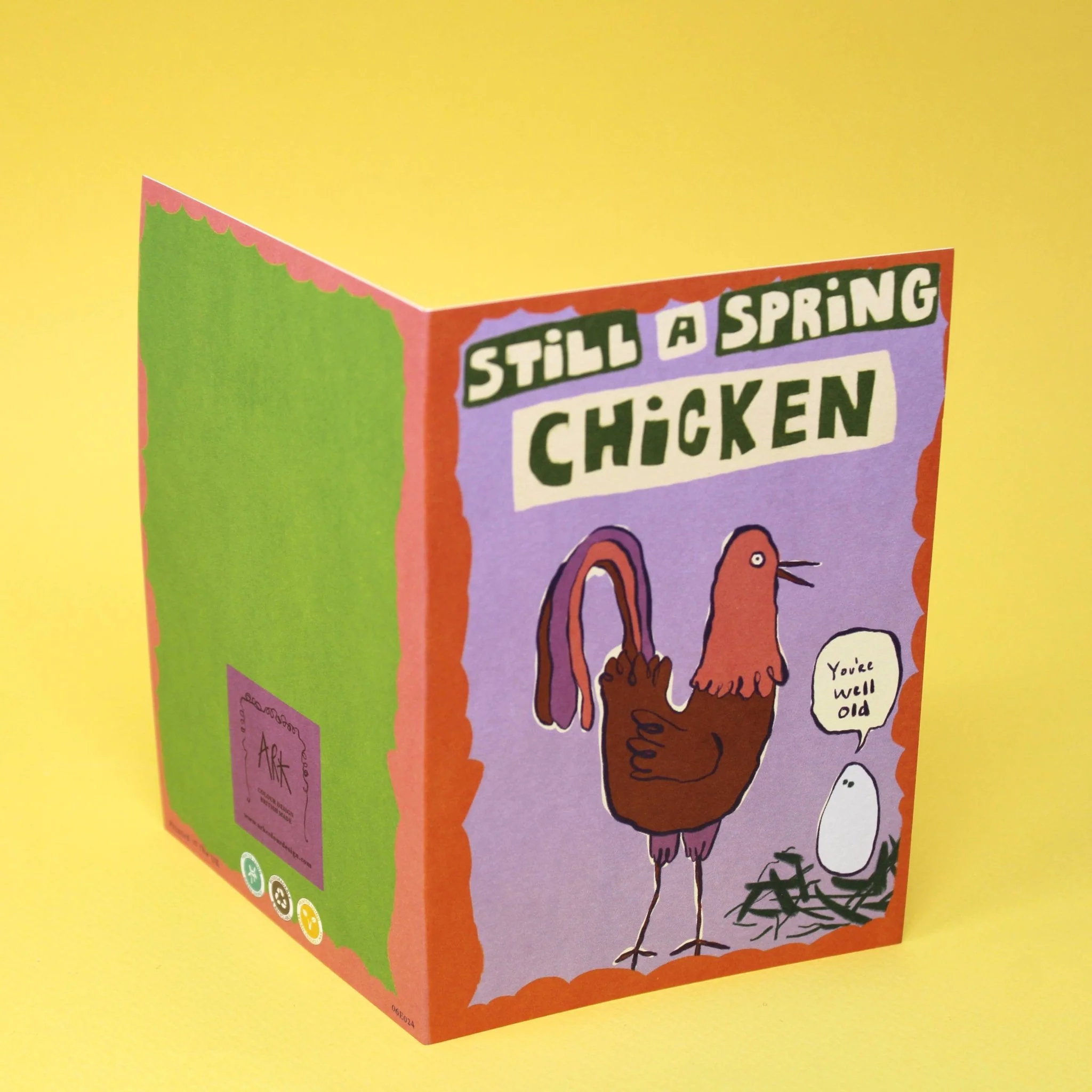 Still a Spring Chicken Greetings Card - Image 2