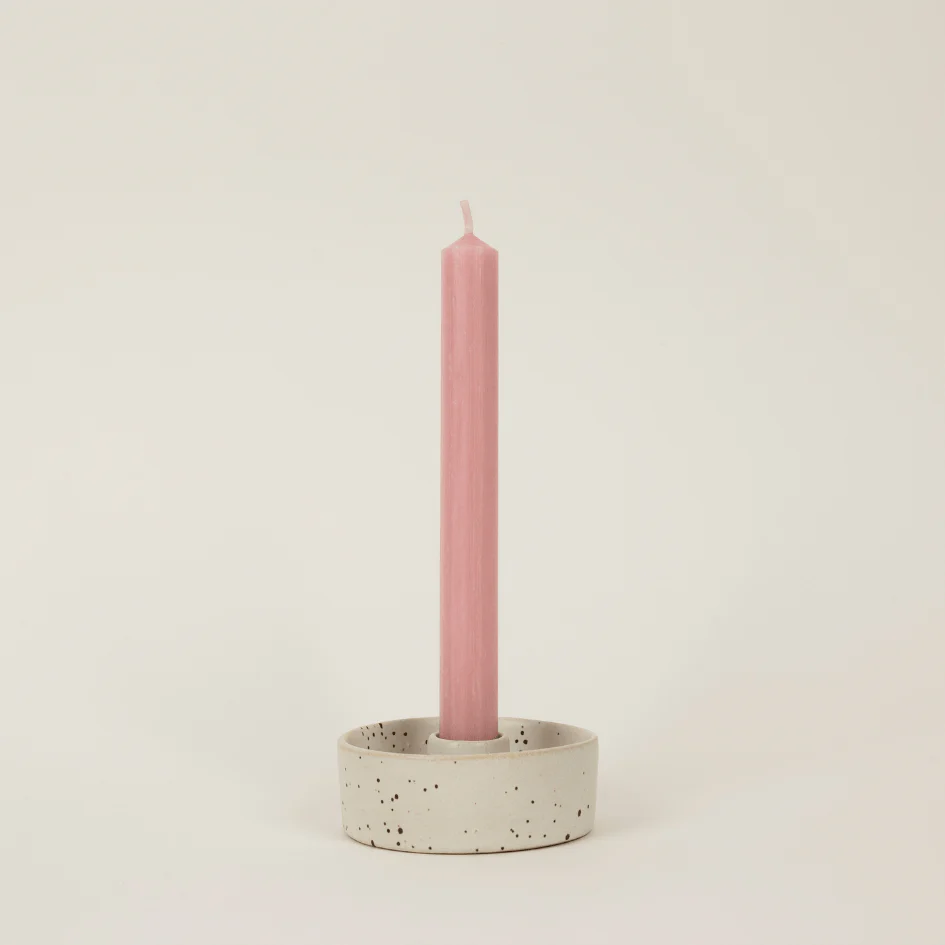Stone Speckle 7/8” Candle Holder - Image 3