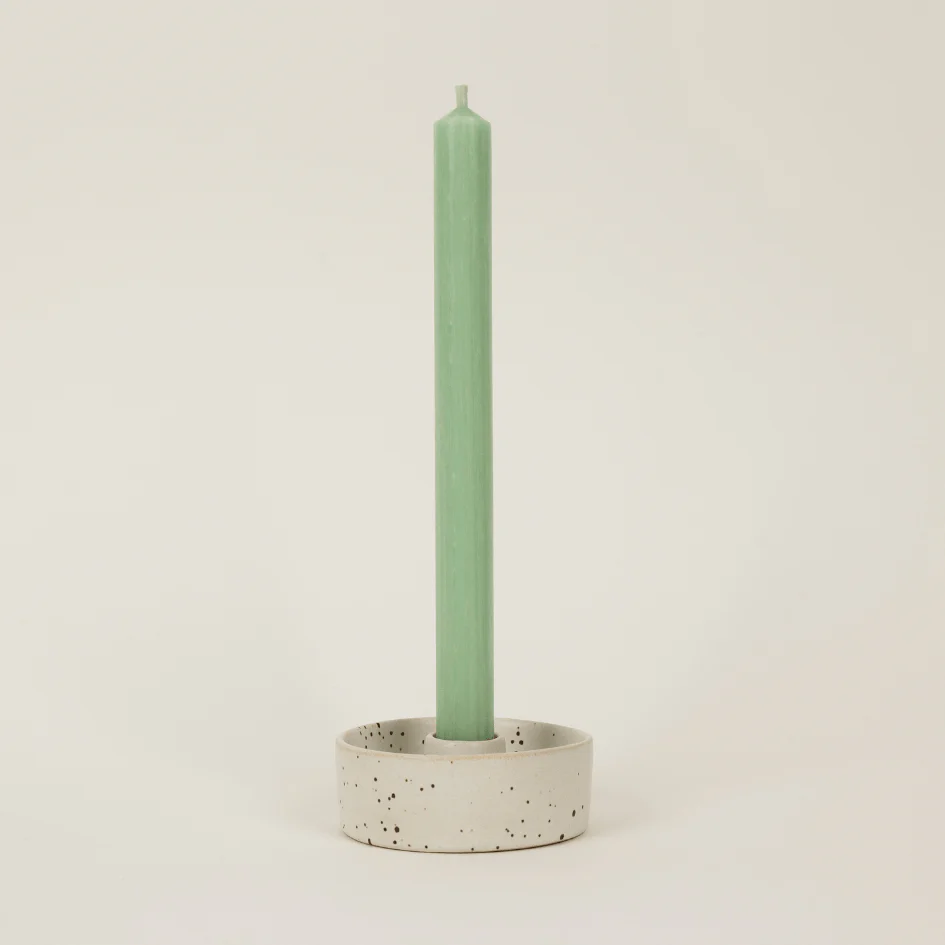 Stone Speckle 7/8” Candle Holder - Image 4