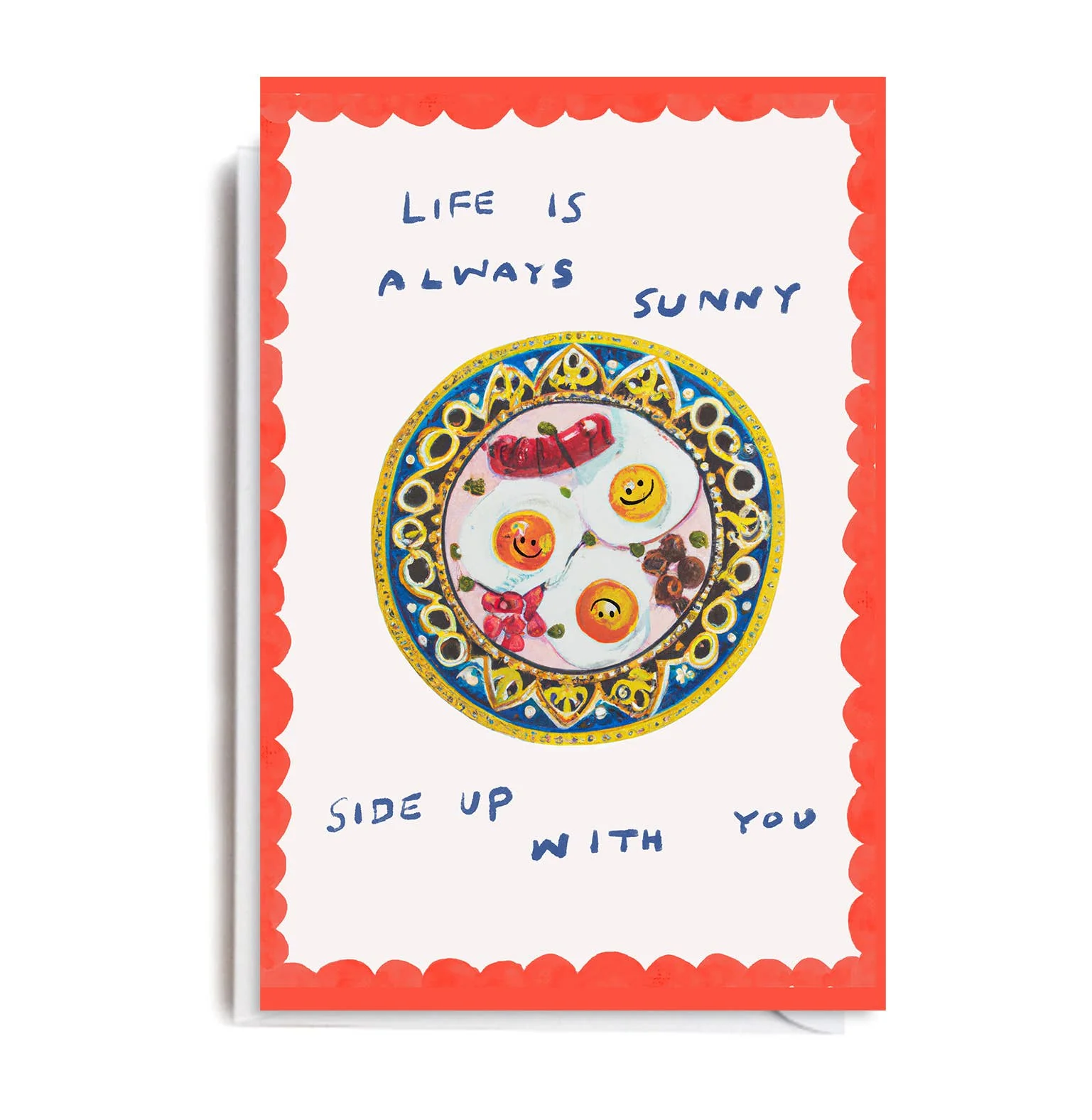 SUNNY SIDE UP Greetings Card