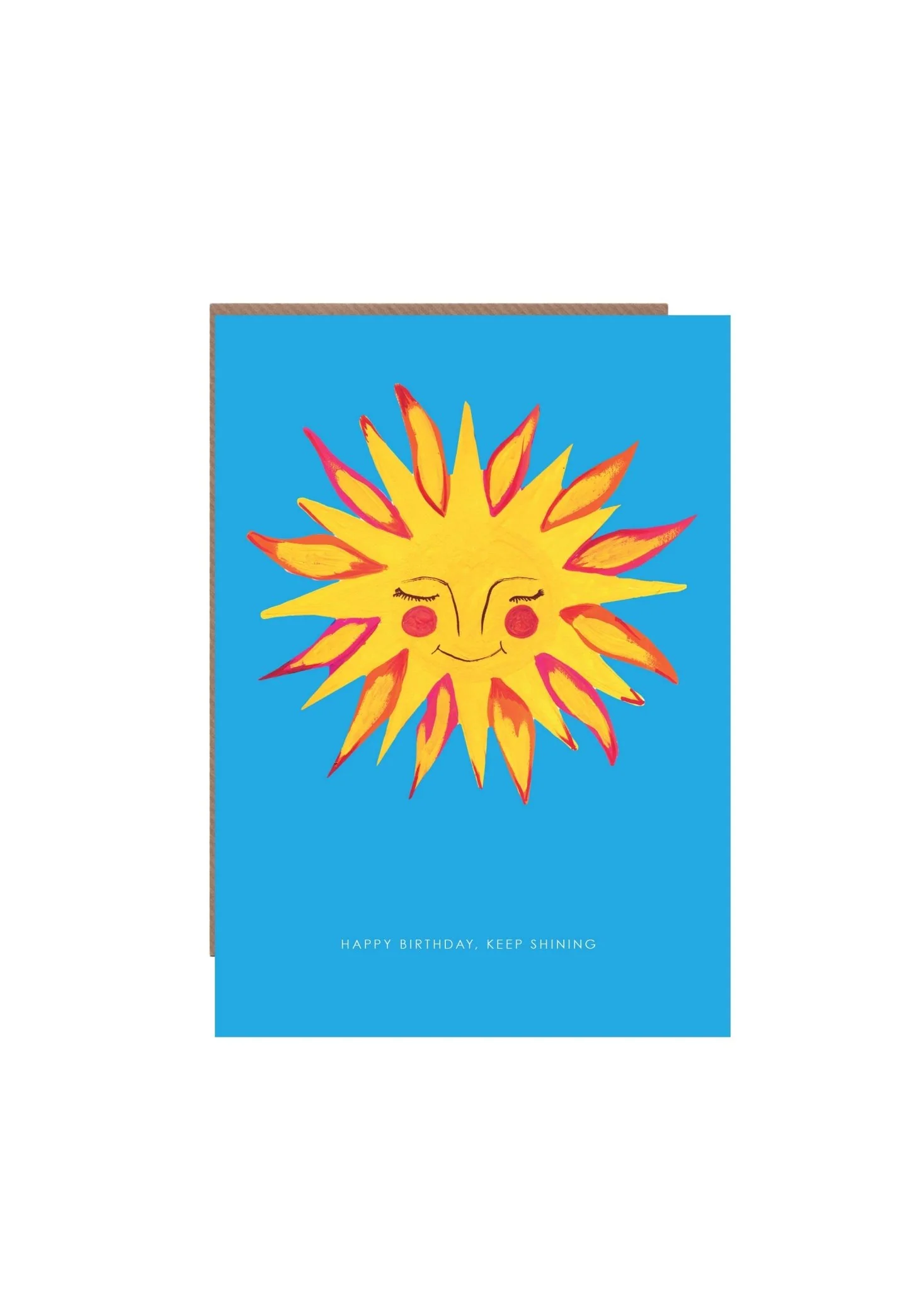 'Sunshine' Birthday Greetings Card