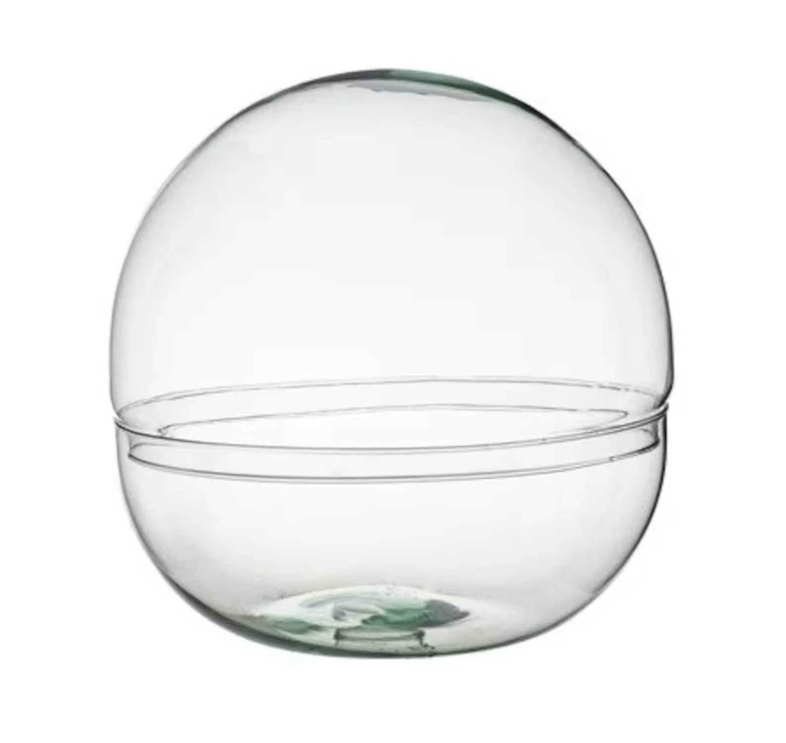 Telise Glass Ball Globe Cloche and Bowl Vessel [Terrarium Supplies]