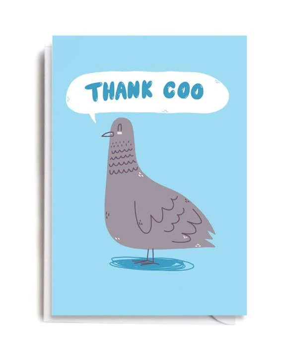 Thank Coo Greetings Card