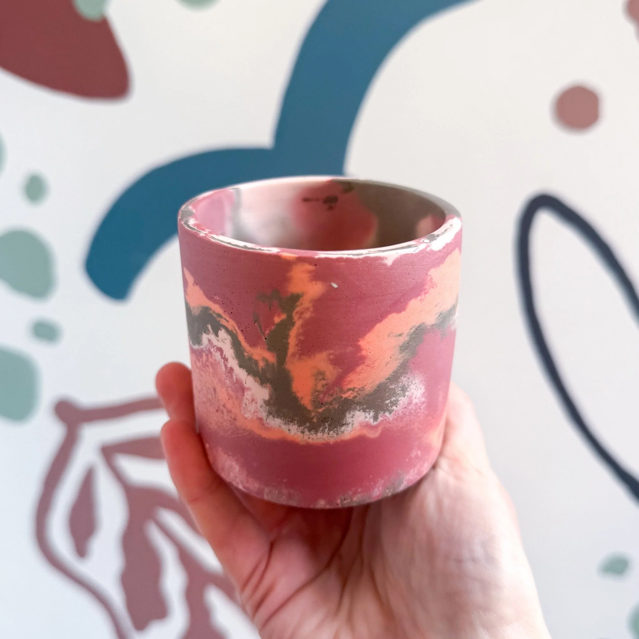 The Bleeding Marasmius Jesmonite Mini Pot [Beneath the Canopy RHS Collab] - Image 2