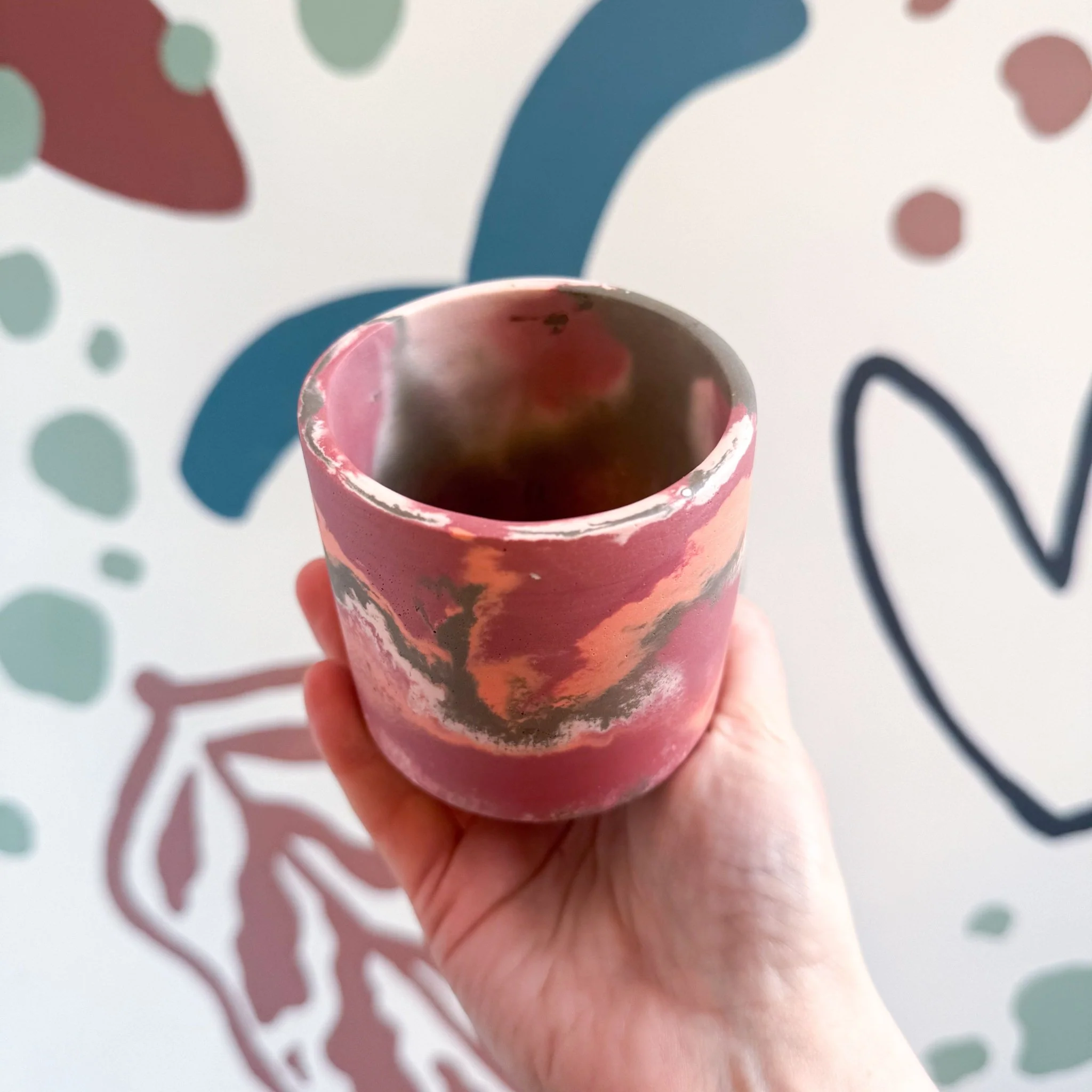 The Bleeding Marasmius Jesmonite Mini Pot [Beneath the Canopy RHS Collab] - Image 3