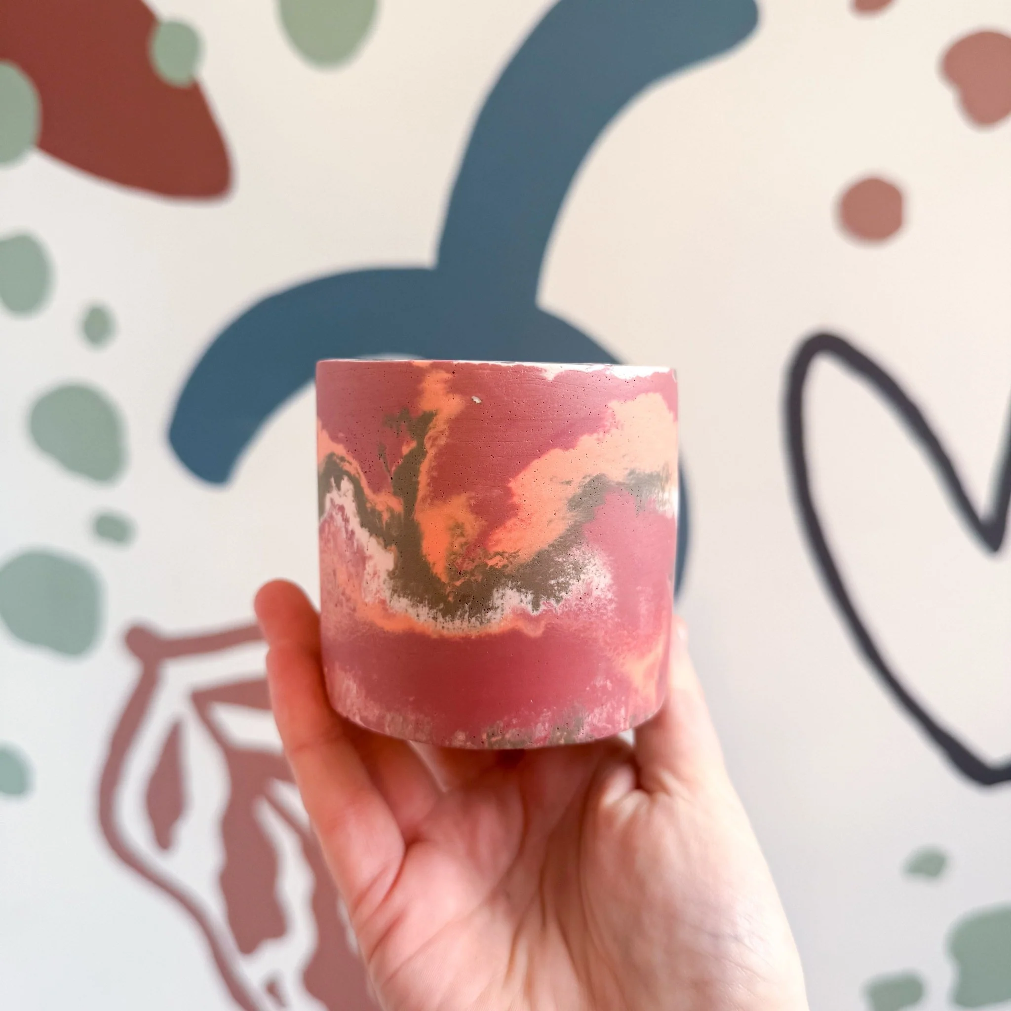 The Bleeding Marasmius Jesmonite Mini Pot [Beneath the Canopy RHS Collab] - Image 4