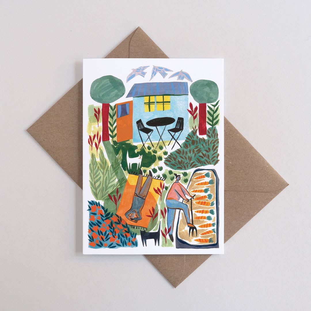 The Garden | Everyday greetings card | Nature, gardener