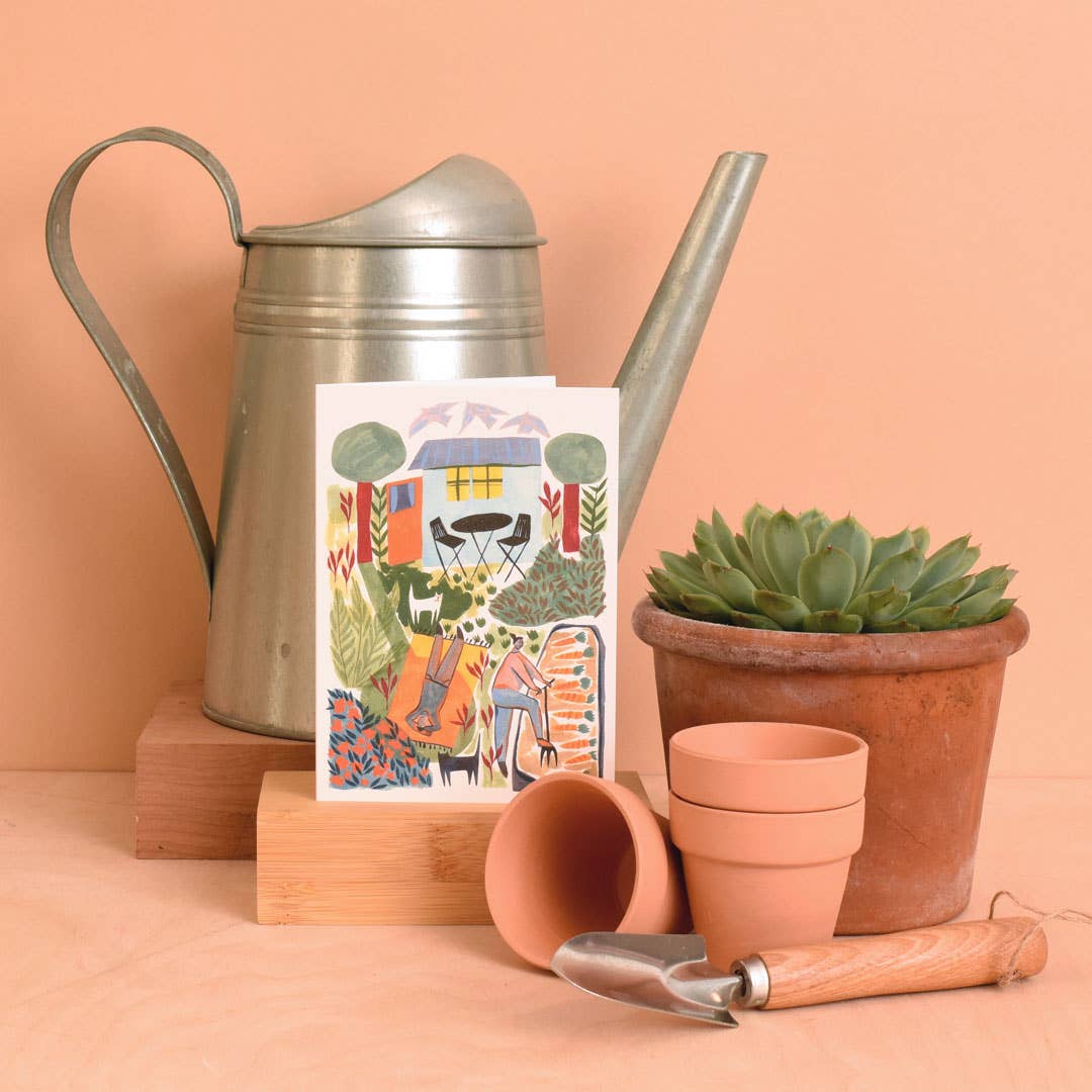 The Garden | Everyday greetings card | Nature, gardener - Image 2