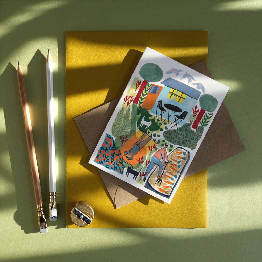 The Garden | Everyday greetings card | Nature, gardener - Image 3
