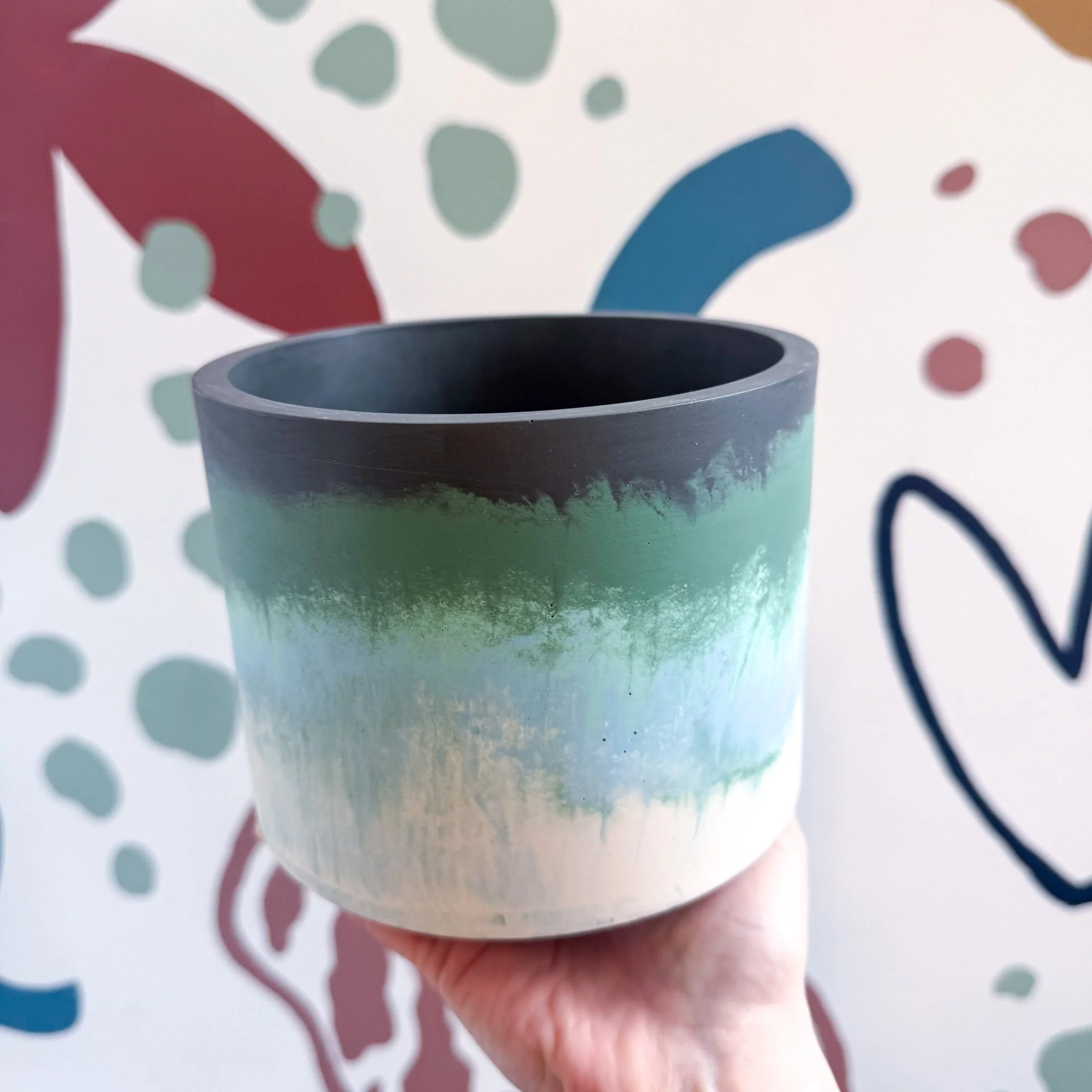 The Orchid Bee Jesmonite Pot [Beneath the Canopy RHS Collab] - Image 4