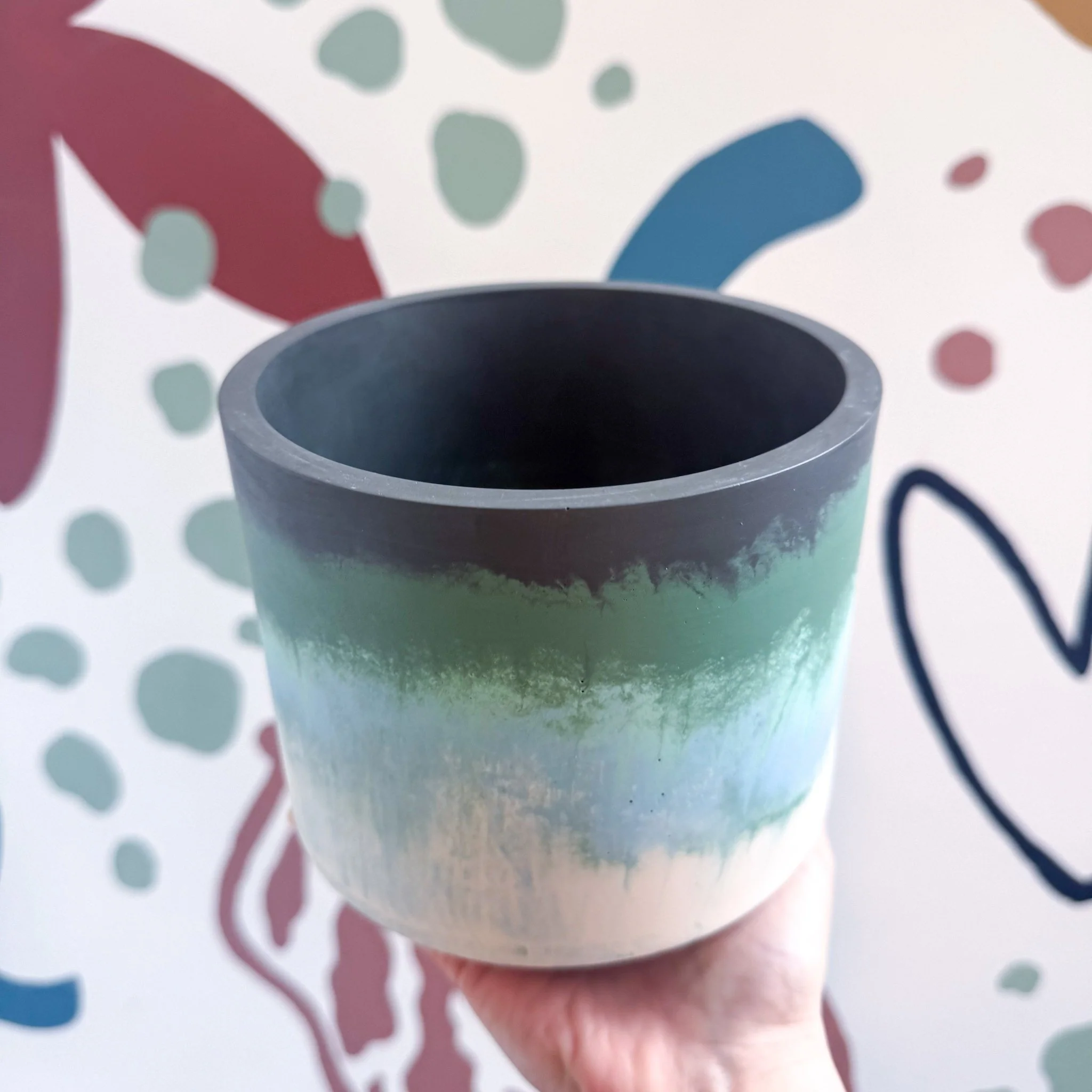 The Orchid Bee Jesmonite Pot [Beneath the Canopy RHS Collab] - Image 5
