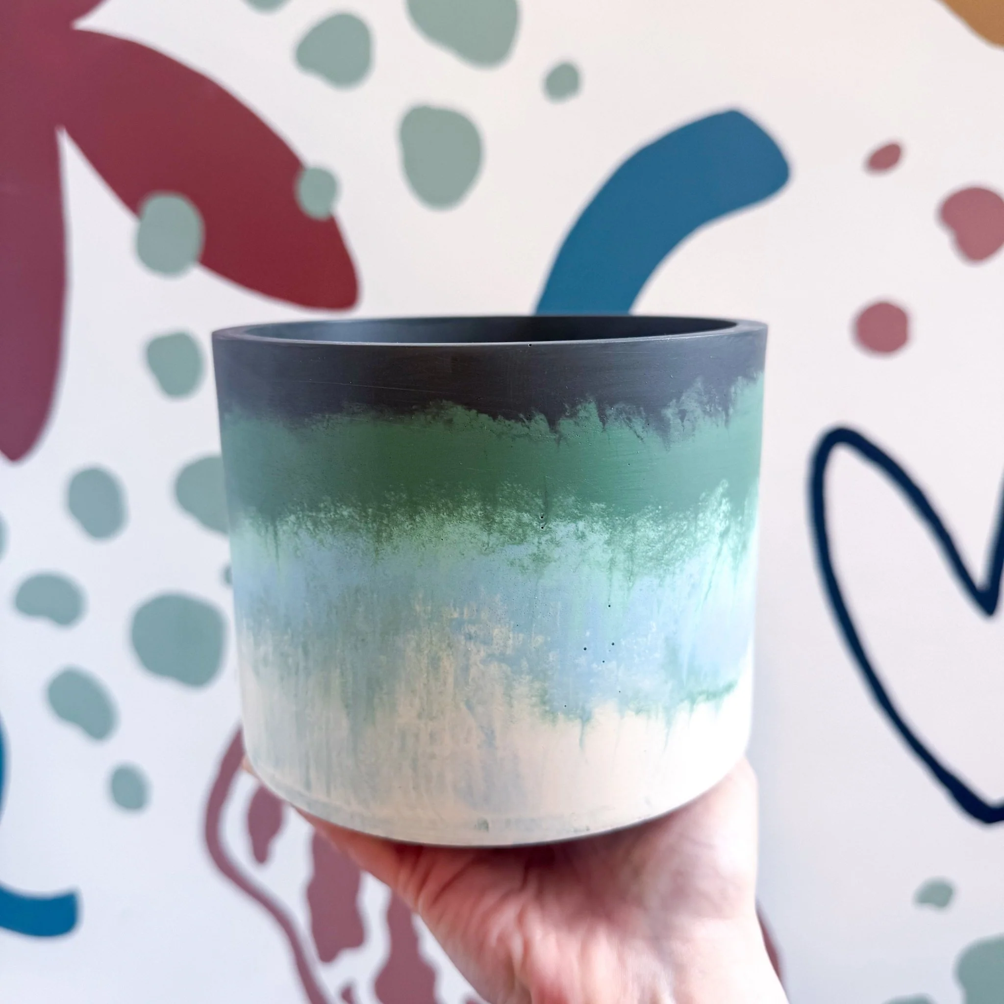 The Orchid Bee Jesmonite Pot [Beneath the Canopy RHS Collab] - Image 6