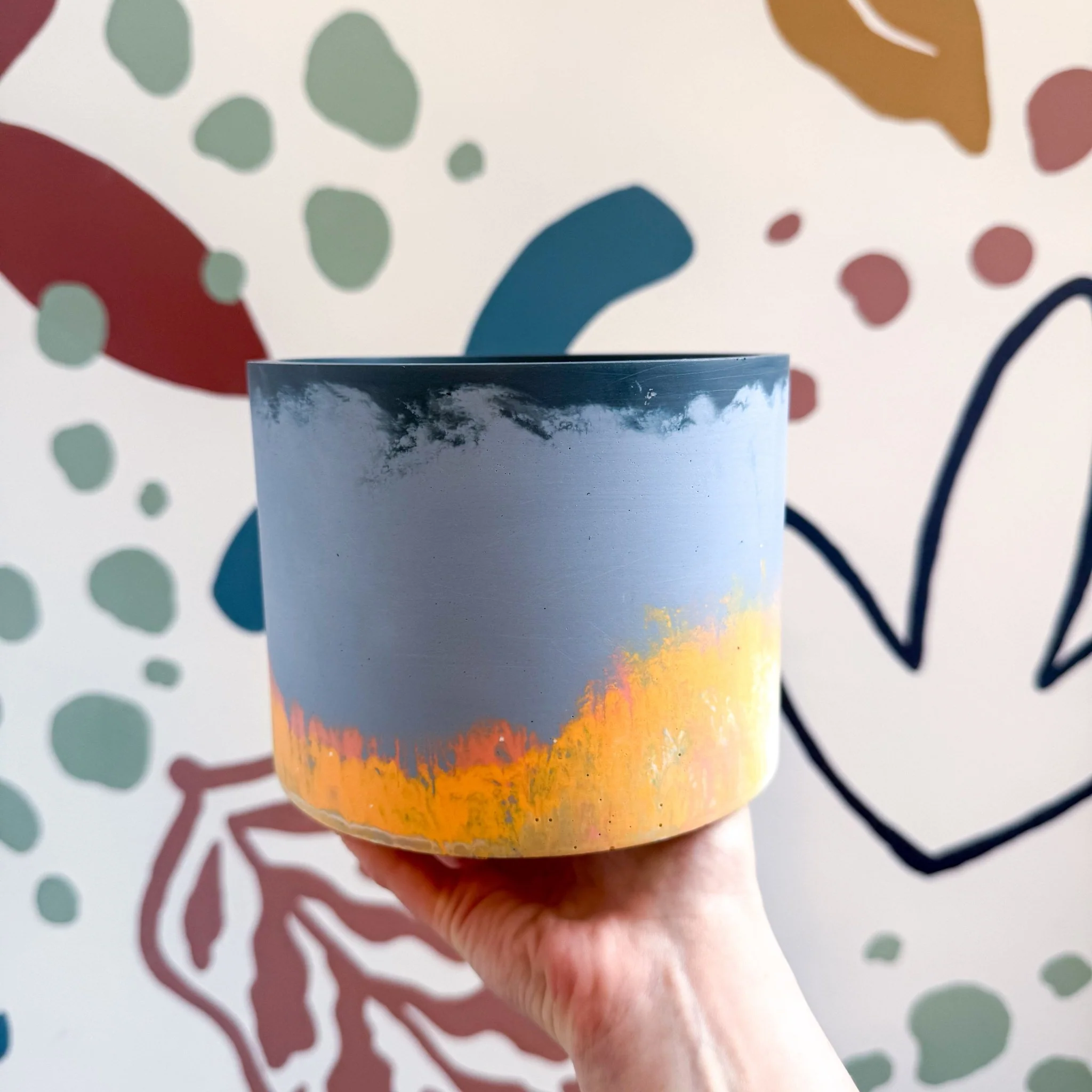 The Poison Dart Frog Jesmonite Pot [Beneath the Canopy RHS Collab] - Image 2