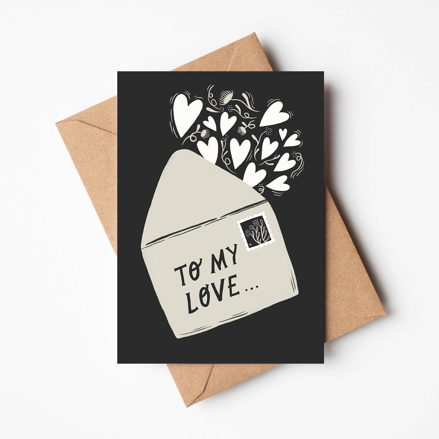 'To My Love' Valentine's Greetings Card - Image 2